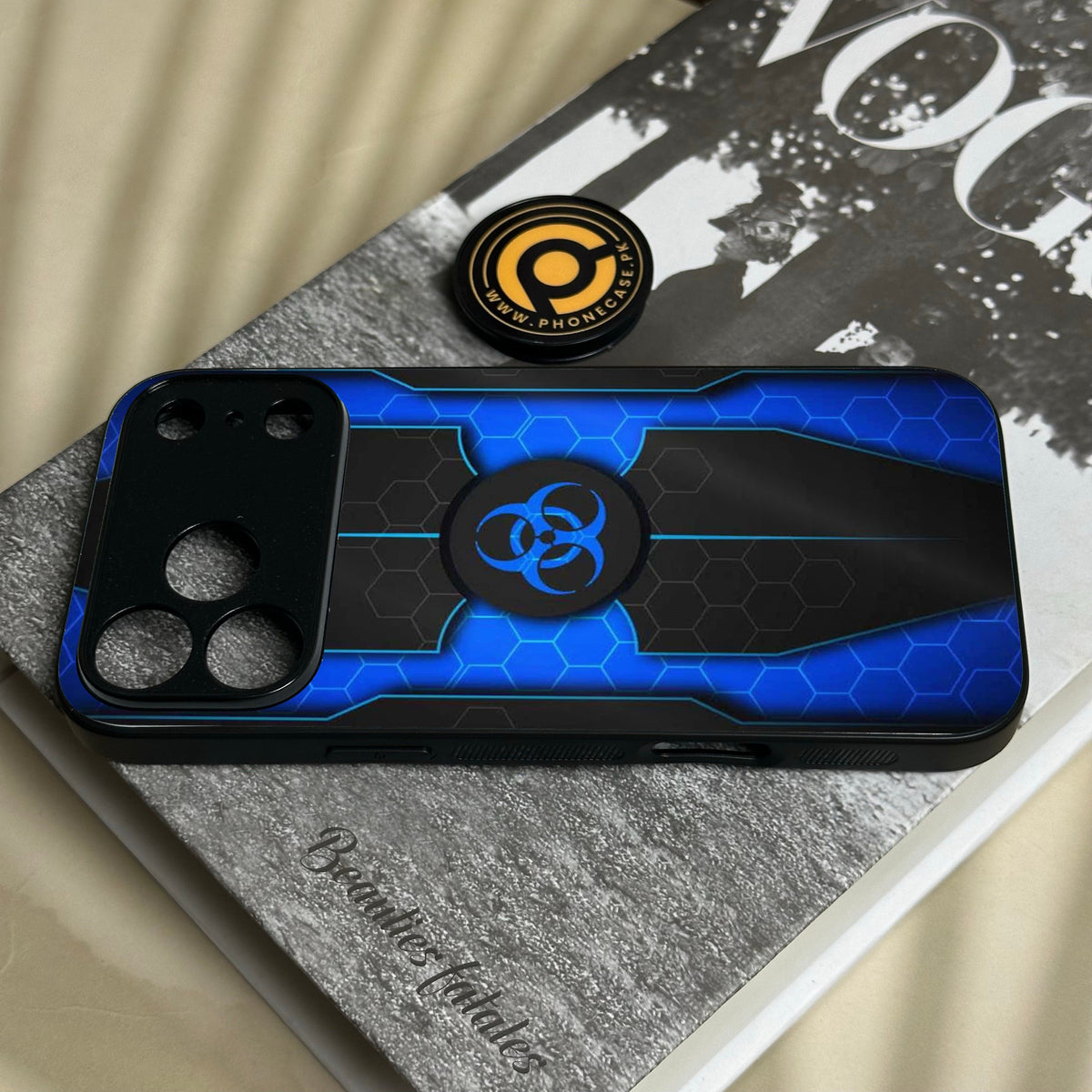Iphone 18 Pro Max - Biohazard Design 1 - Premium Metal Printed Soft Bumper Shock Proof Case