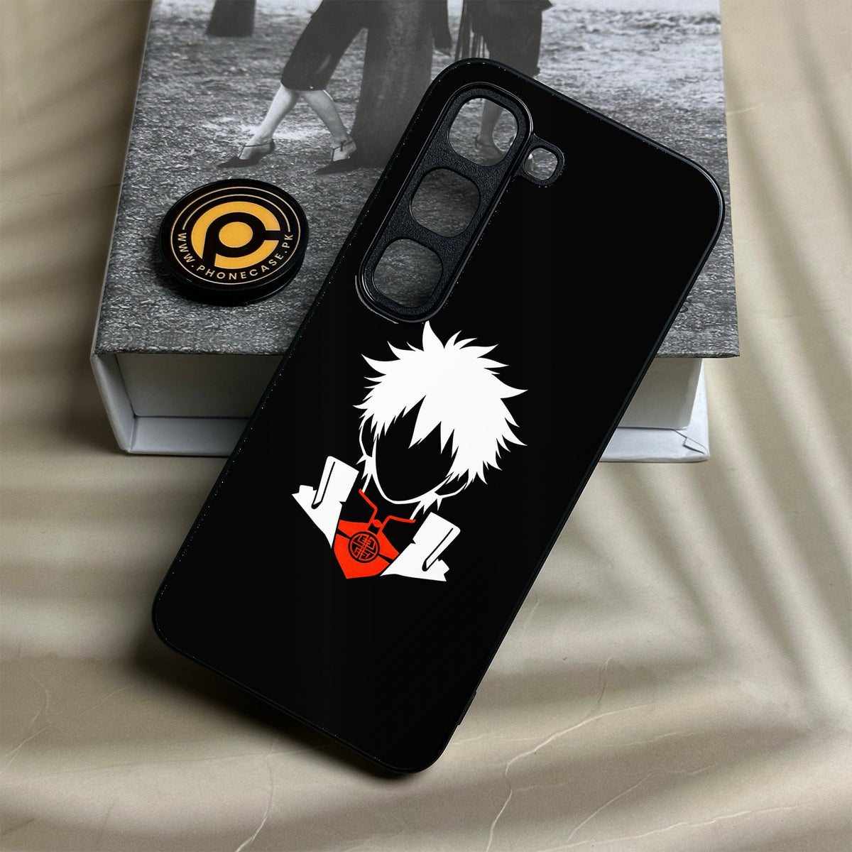 Infinix Hot 70 Pro - Minimalistic Design 5 - Premium Metal Printed Soft Bumper Shock Proof Case