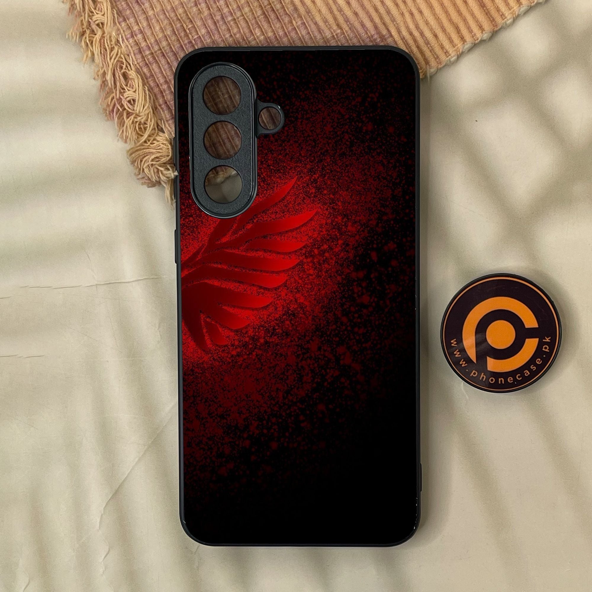 Samsung Galaxy A37 - Angel 2.0 Design 2 - Premium Metal Printed Soft Bumper Shock Proof Case