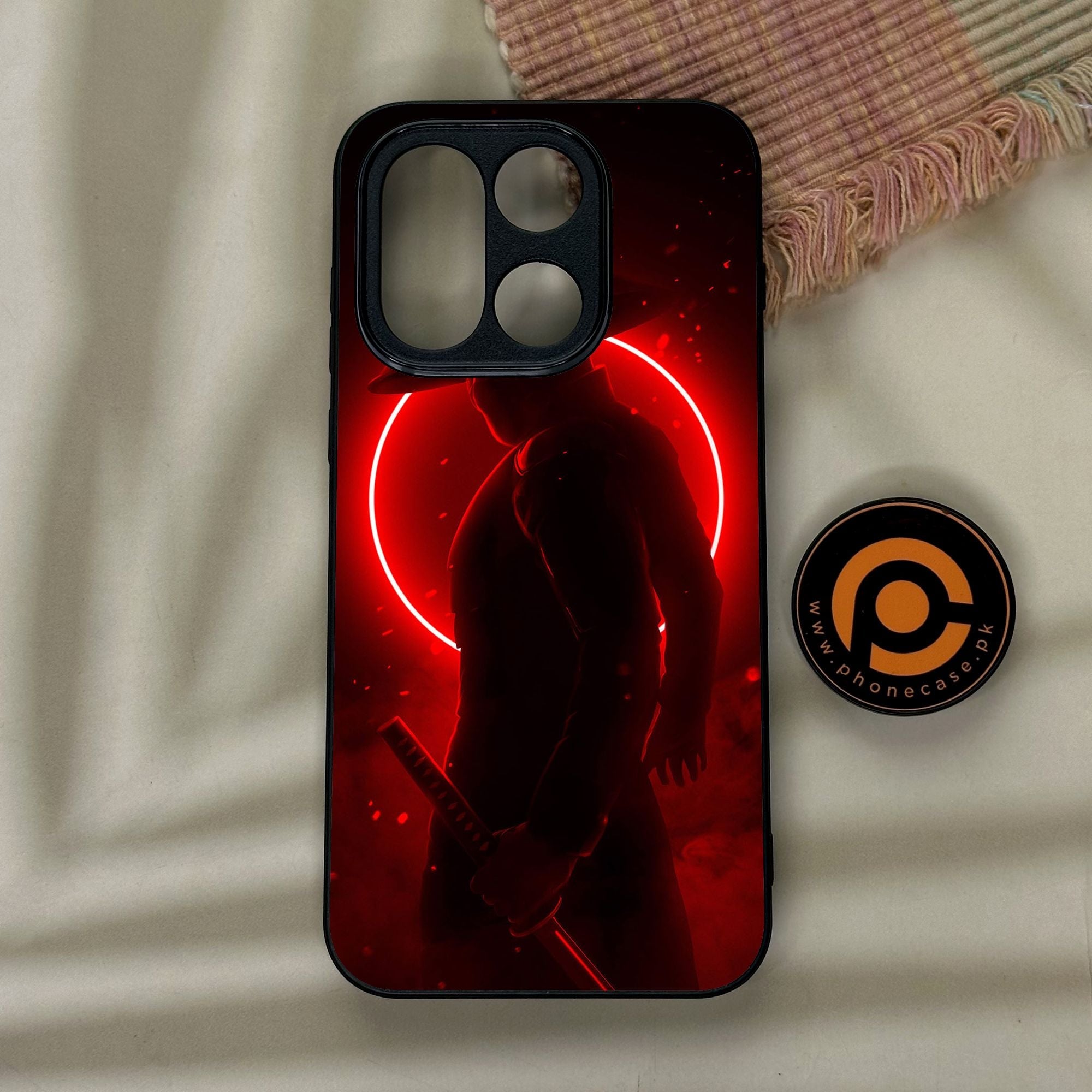 OnePlus 15 - Ninja Design 4 - Premium Metal Printed Soft Bumper Shock Proof Case