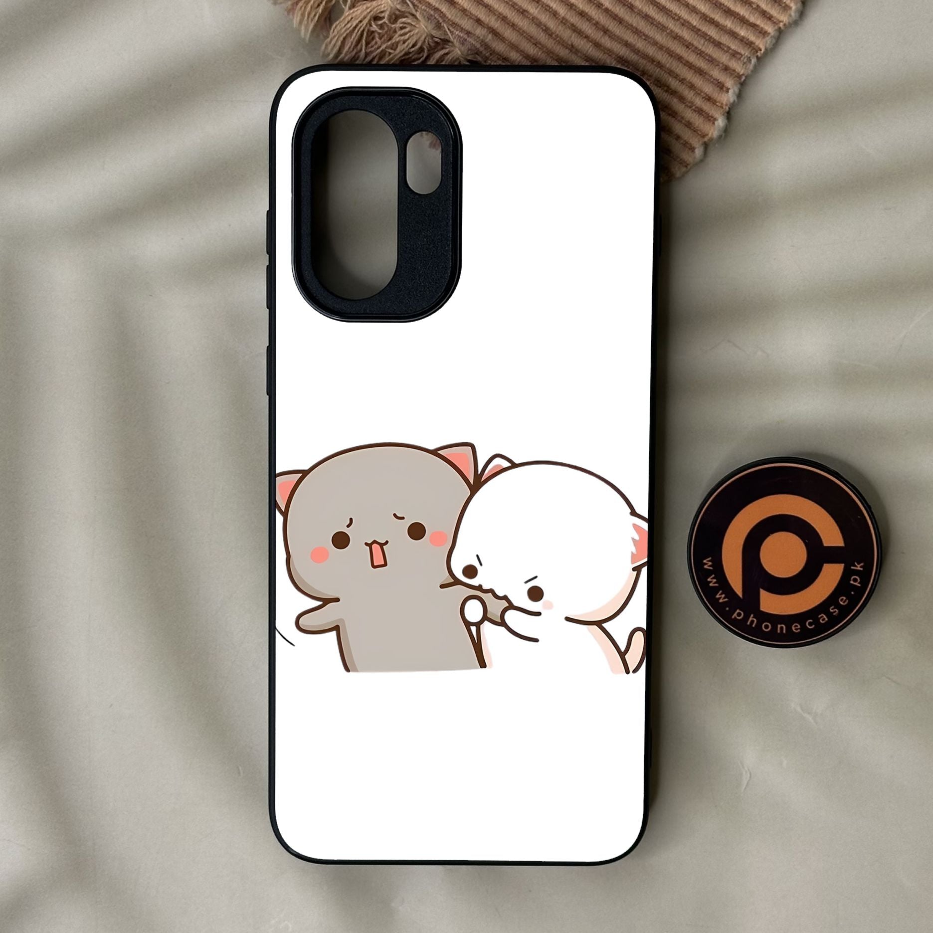 OnePlus Ace 6 - Cute Bubu Dudu Design 9 - Premium Metal Printed Soft Bumper Shock Proof Case