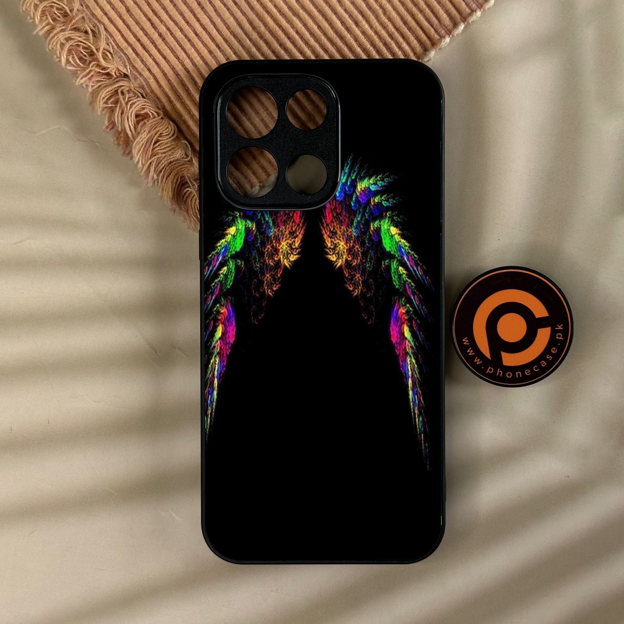OnePlus Turbo 6 - Angel Wings Design 10 - Premium Metal Printed Soft Bumper Shock Proof Case