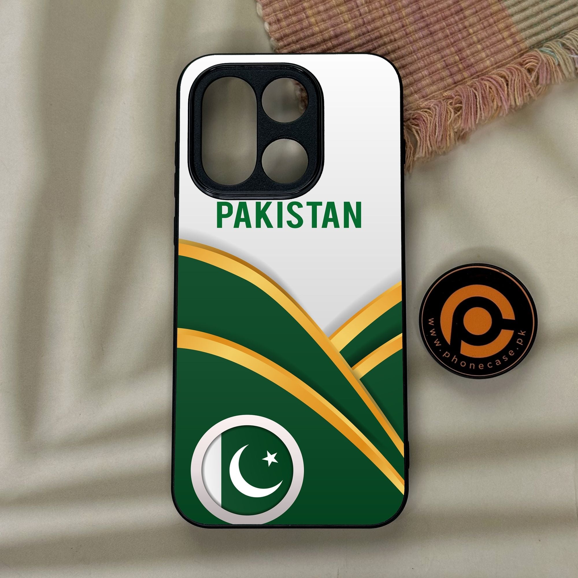 OnePlus 15 - Pakistani Flag Design 1 - Premium Metal Printed Soft Bumper Shock Proof Case