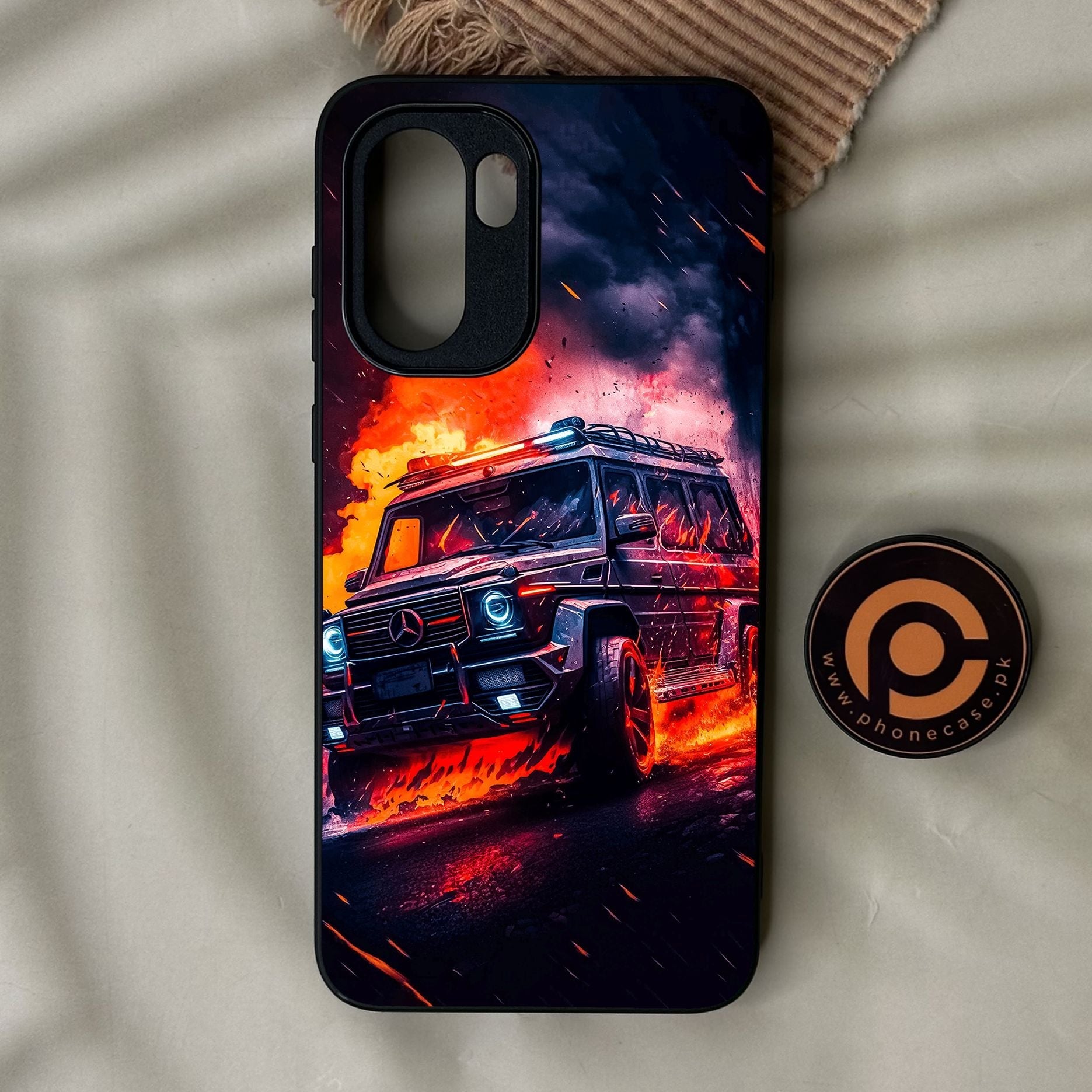 OnePlus 15R - Racing Design 2 - Premium Metal Printed Soft Bumper Shock Proof Case