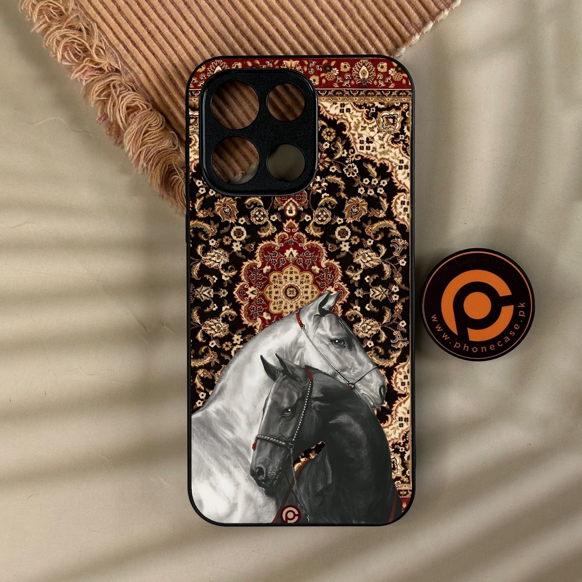 OnePlus Turbo 6 - Horse Heritage - Premium Metal Printed Soft Bumper Shock Proof Case