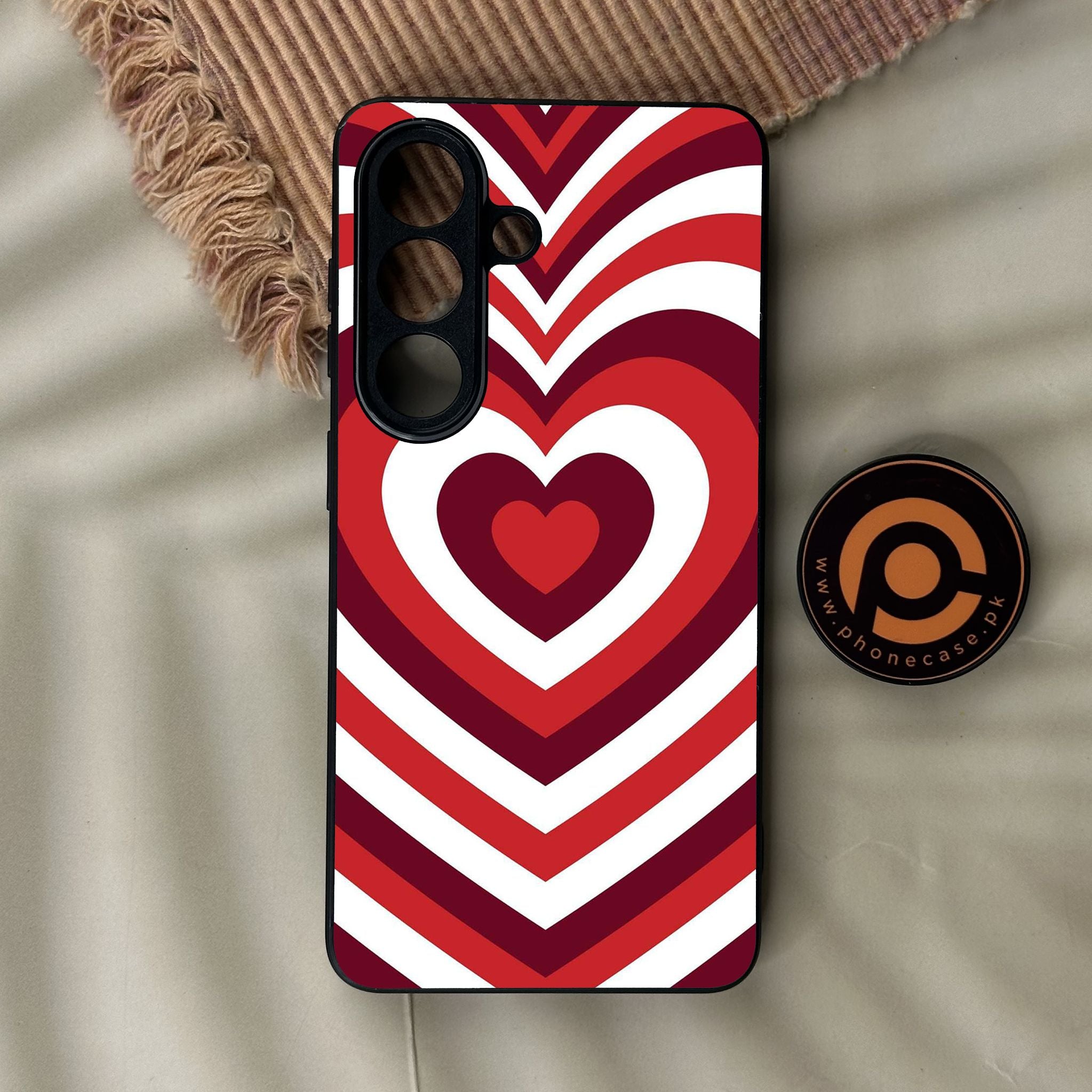 Galaxy S26 - Heartbeat Design 5 - Premium Metal Printed Soft Bumper Shock Proof Case