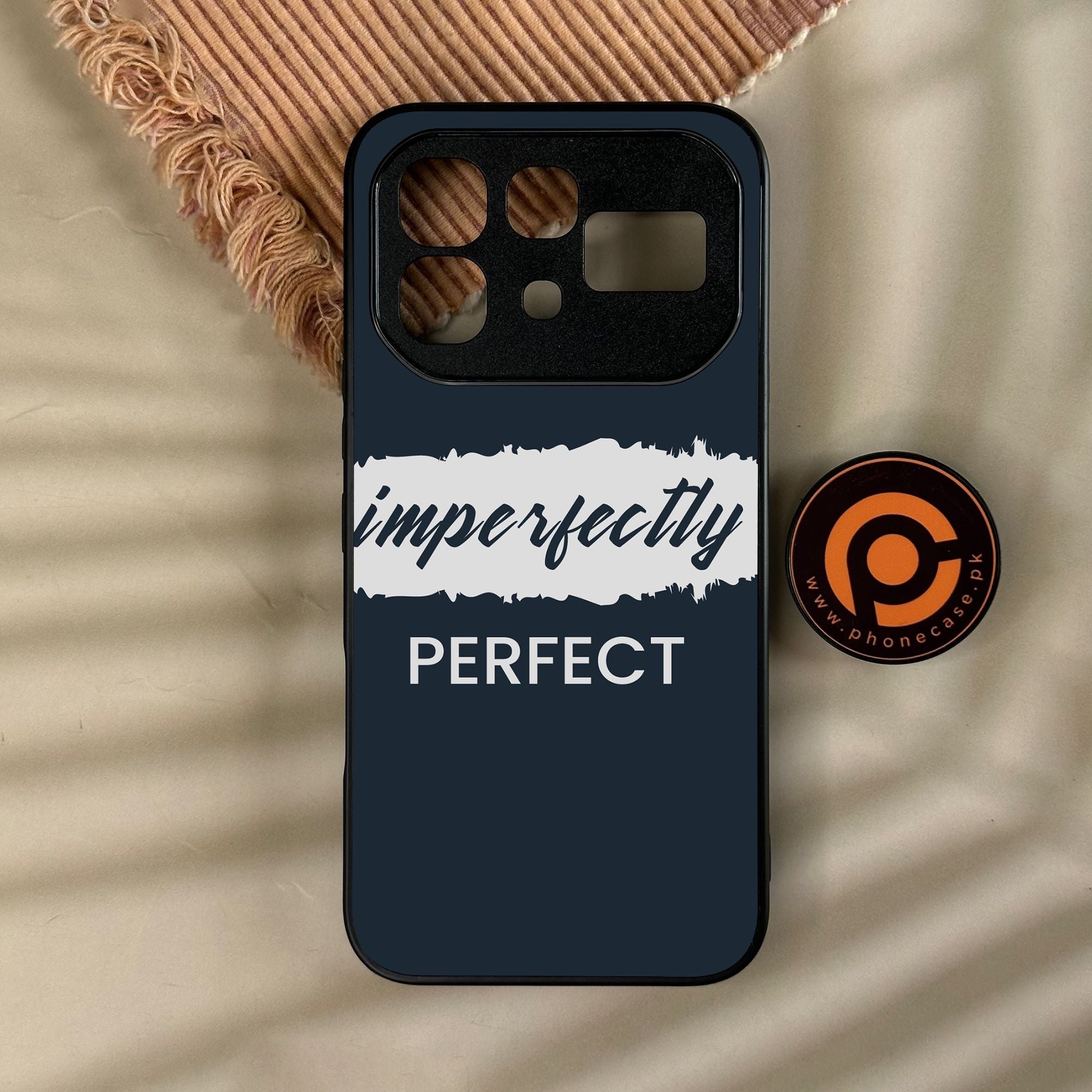 Infinix Note 60 Pro - Imperfectly - Premium Metal Printed Soft Bumper Shock Proof Case