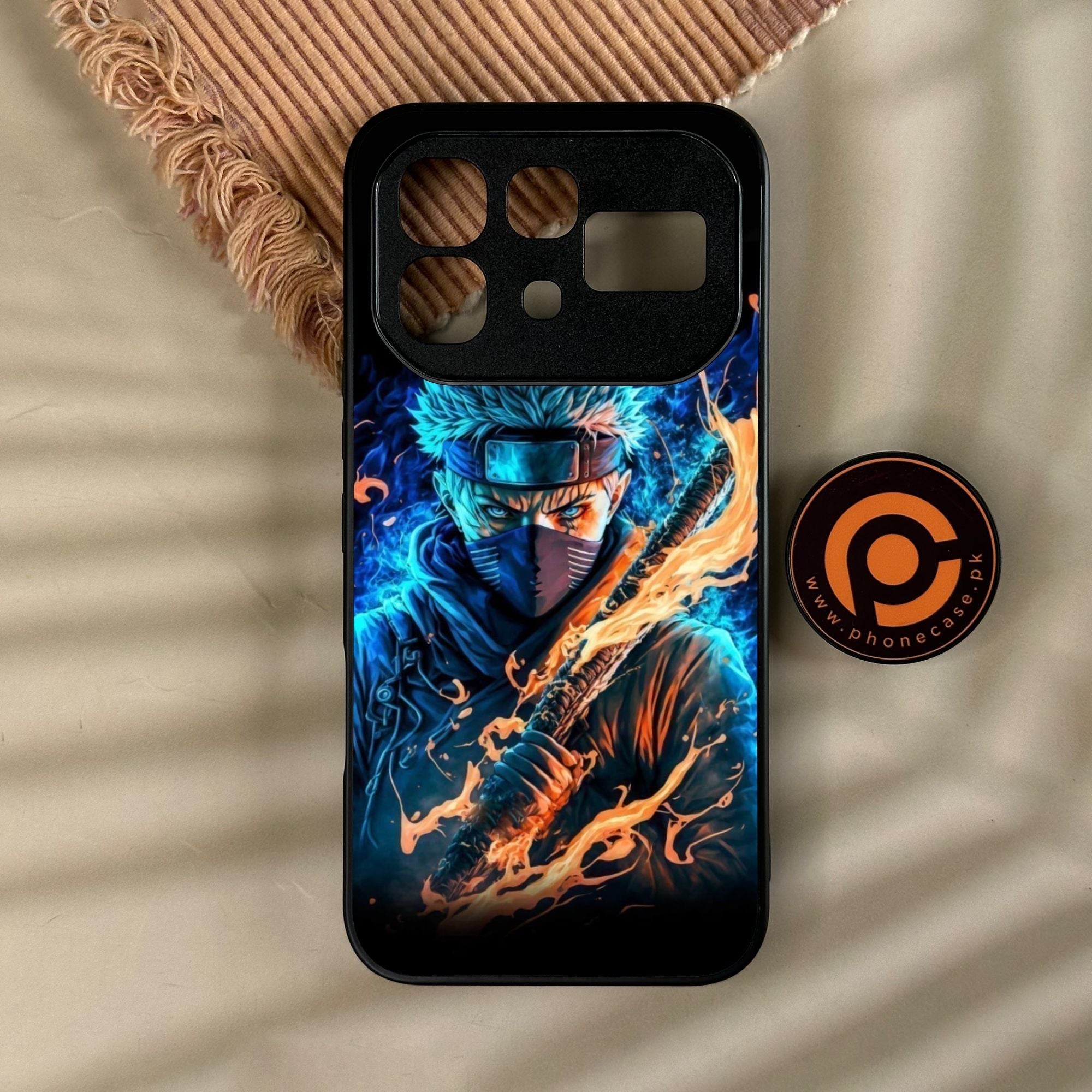 Infinix Note 60 - Anime 2.0 Design 4 - Premium Metal Printed Soft Bumper Shock Proof Case