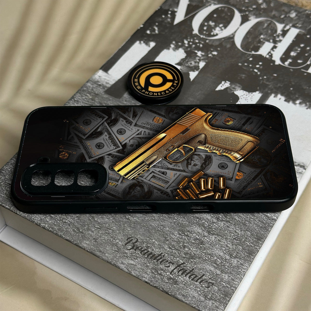 Infinix Hot 70 - Dollar Design 7 - Premium Metal Printed Soft Bumper Shock Proof Case