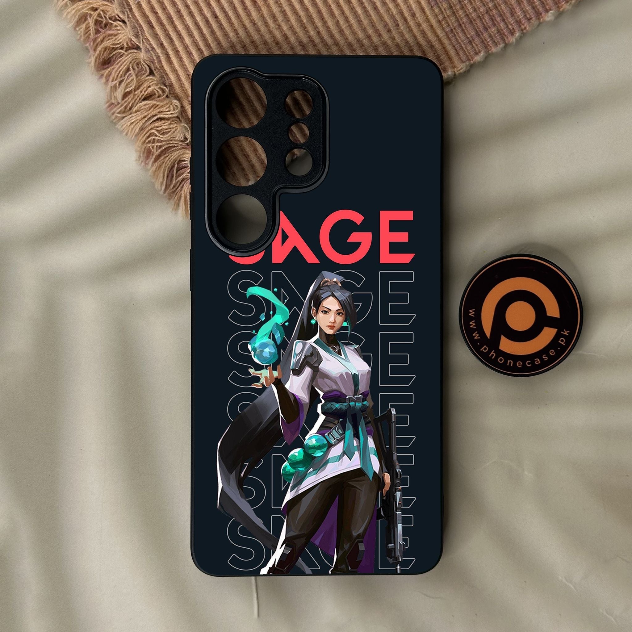 Galaxy S26 Ultra - Battle-Ready Design 3 - Premium Metal Printed Soft Bumper Shock Proof Case