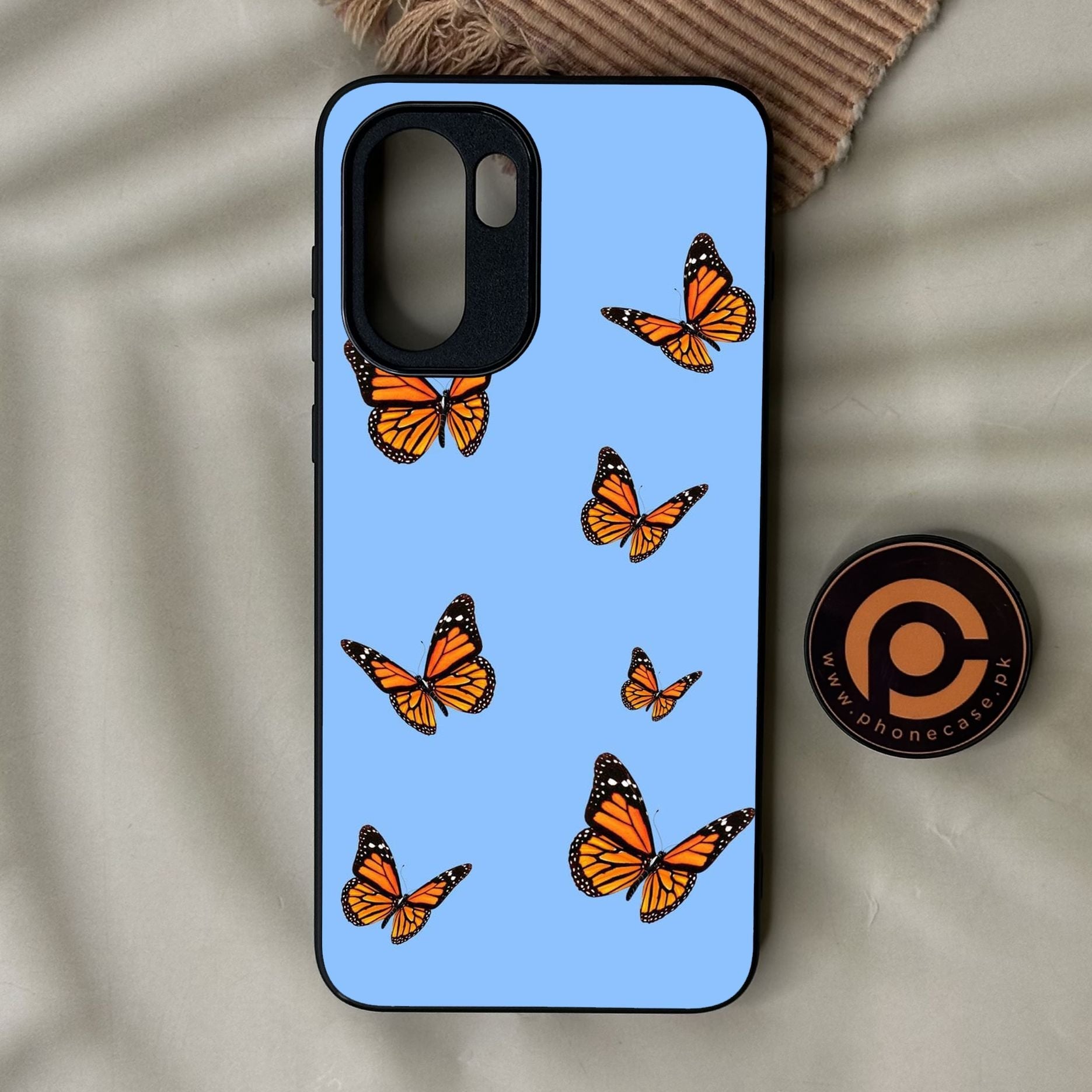 OnePlus 15R - Butterflies Design 3 - Premium Metal Printed Soft Bumper Shock Proof Case