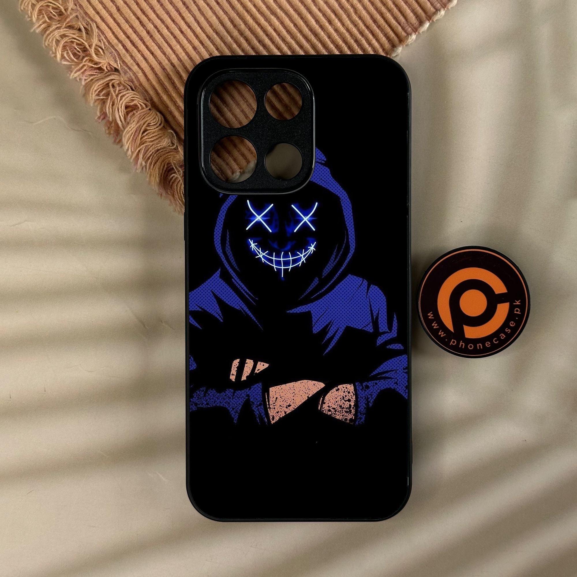 OnePlus Turbo 6 - Anonymous 2.0 Design 10 - Premium Metal Printed Soft Bumper Shock Proof Case