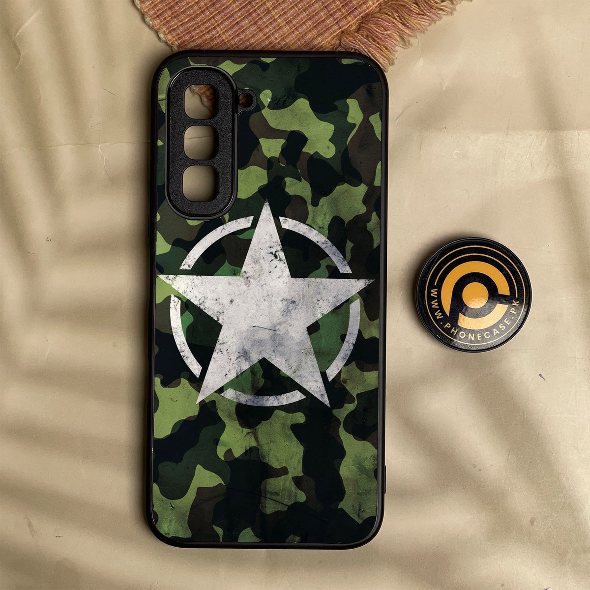 Infinix Hot 70 - Ndcom - Premium Metal Printed Soft Bumper Shock Proof Case
