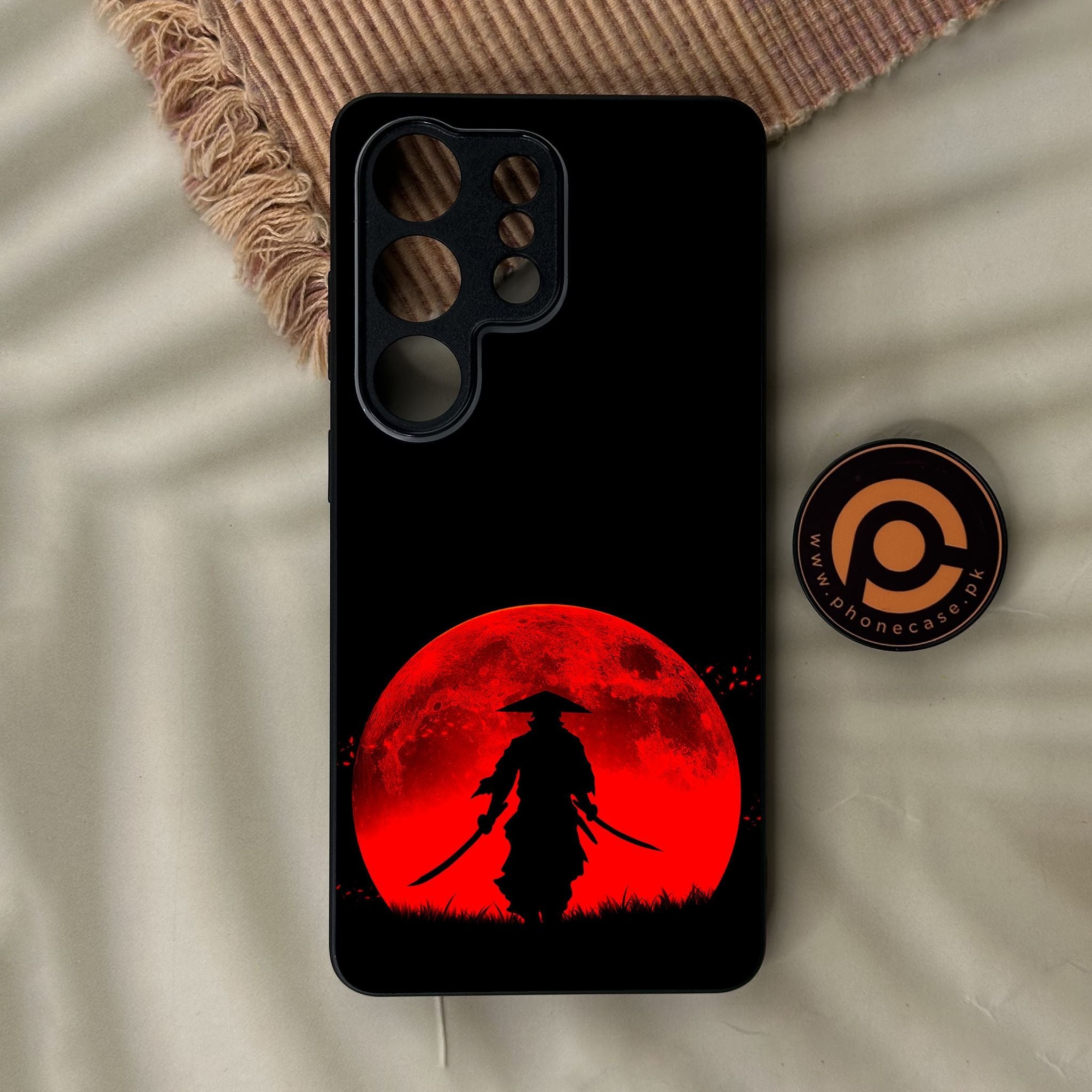 Galaxy S26 Ultra - Ninja Design 8 - Premium Metal Printed Soft Bumper Shock Proof Case