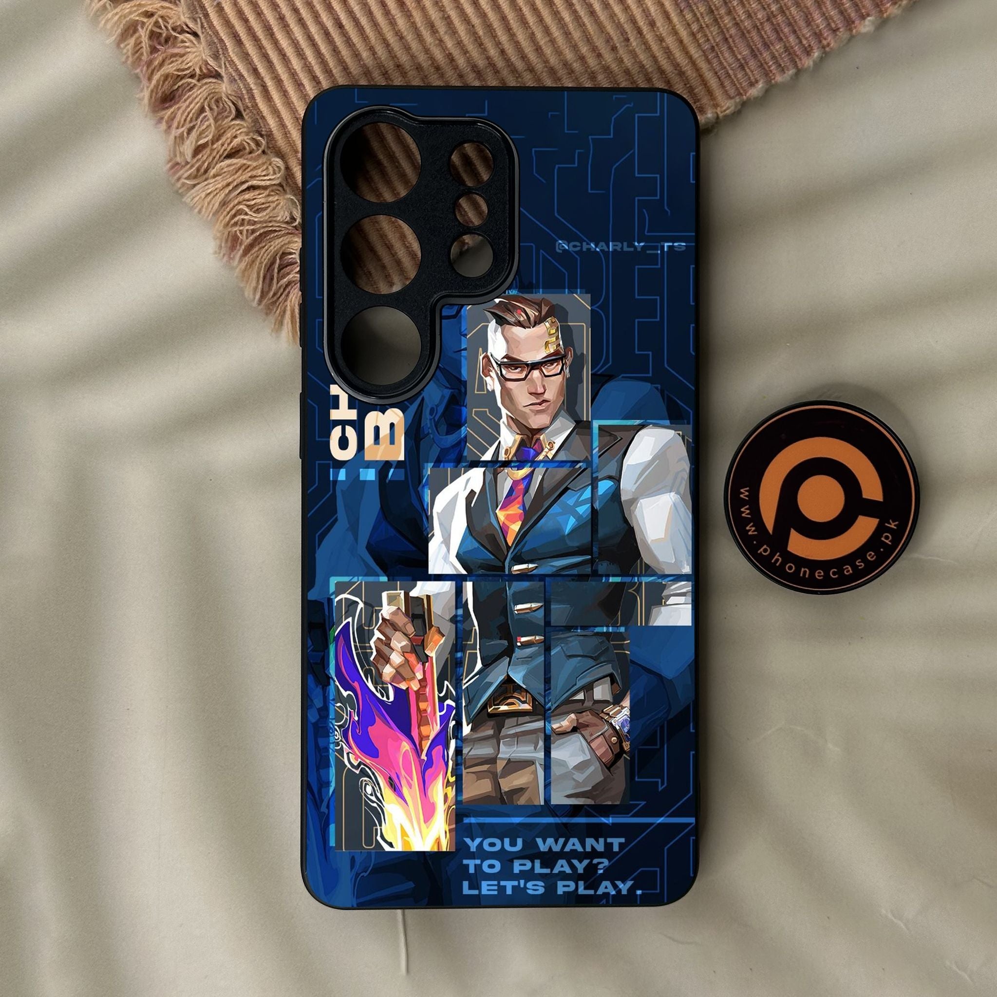 Galaxy S26 Ultra - Battle-Ready Design 10 - Premium Metal Printed Soft Bumper Shock Proof Case