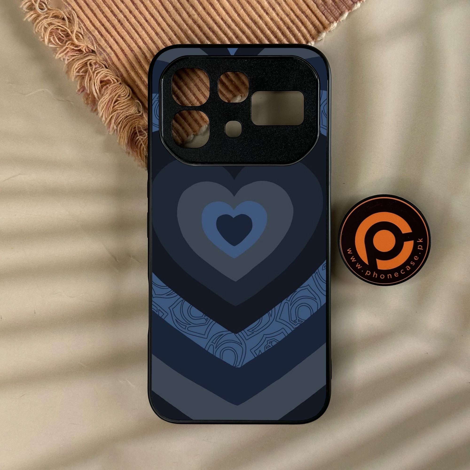 Infinix Note 60 Pro - Heart 2.0 Design 6 - Premium Metal Printed Soft Bumper Shock Proof Case