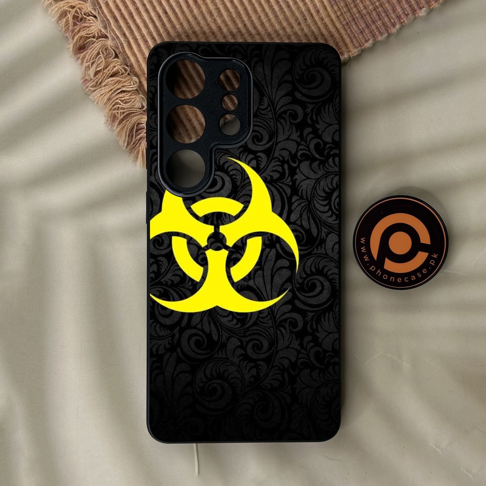 Galaxy S26 Ultra - Biohazard Design 10 - Premium Metal Printed Soft Bumper Shock Proof Case