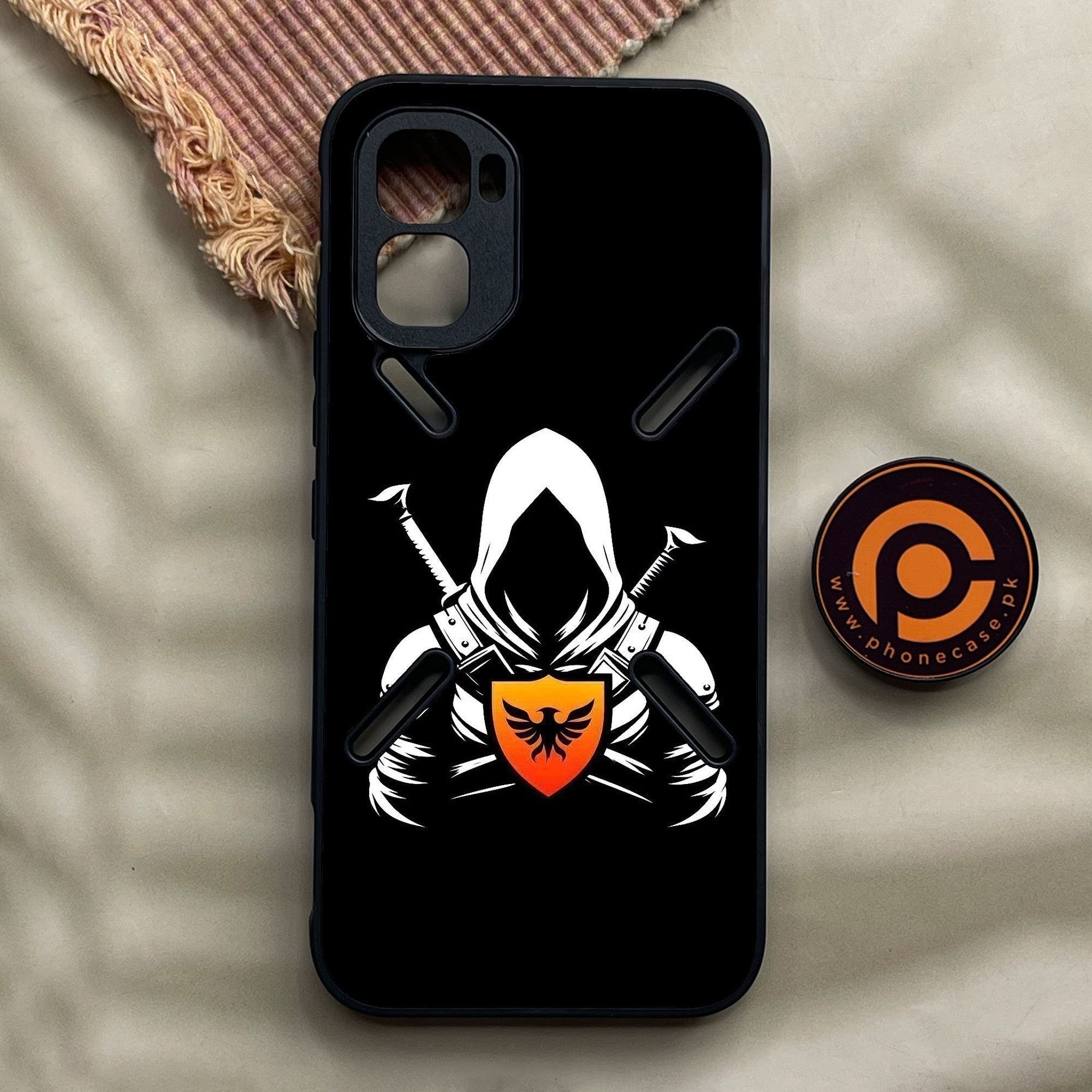 Infinix GT 50 Pro - Minimalistic Design 6 - Premium Metal Printed Soft Bumper Shock Proof Case