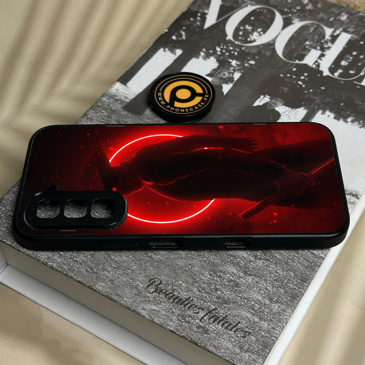 Infinix Hot 70 - Ninja Design 4 - Premium Metal Printed Soft Bumper Shock Proof Case