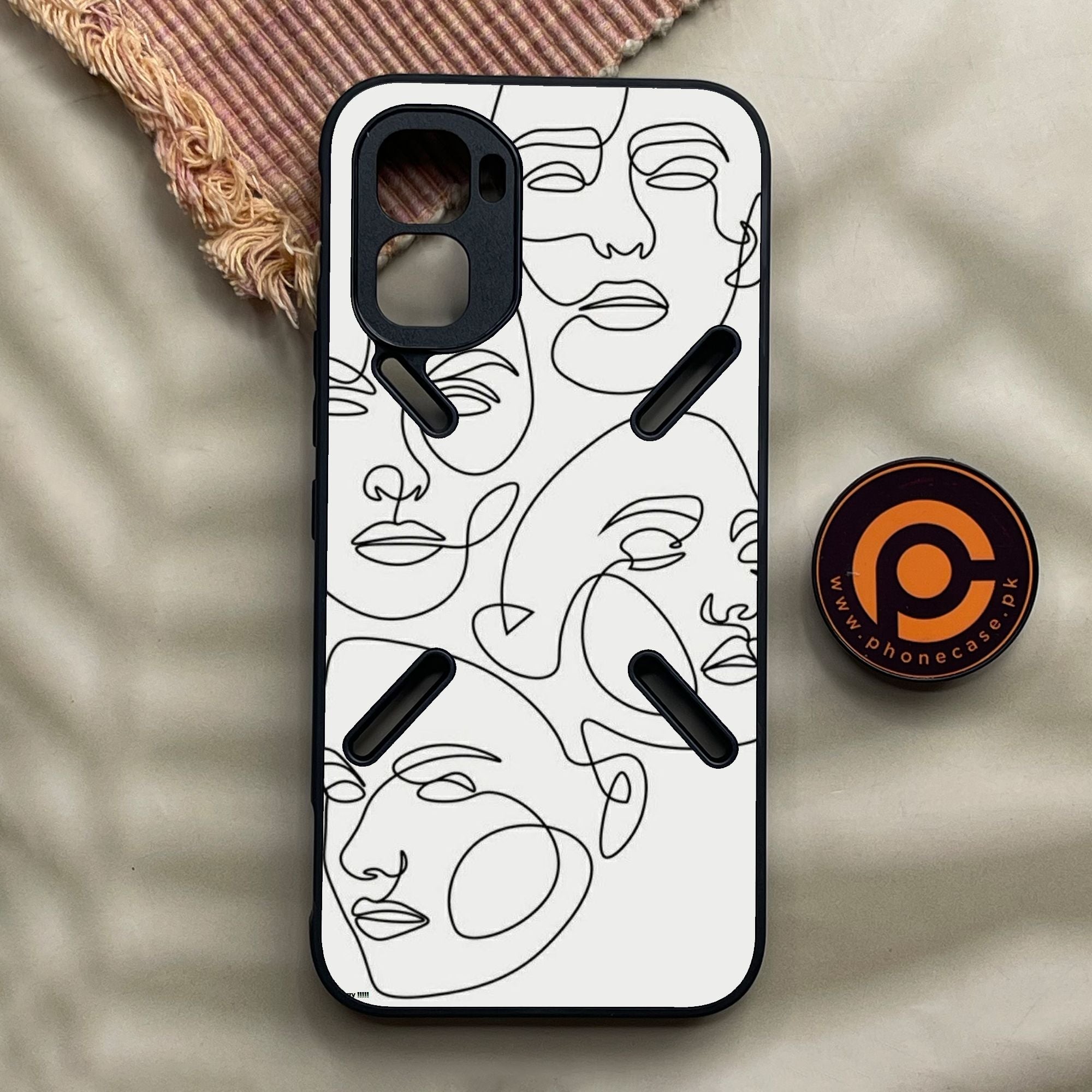 Infinix GT 50 Pro - Girls Design 3 - Premium Metal Printed Soft Bumper Shock Proof Case
