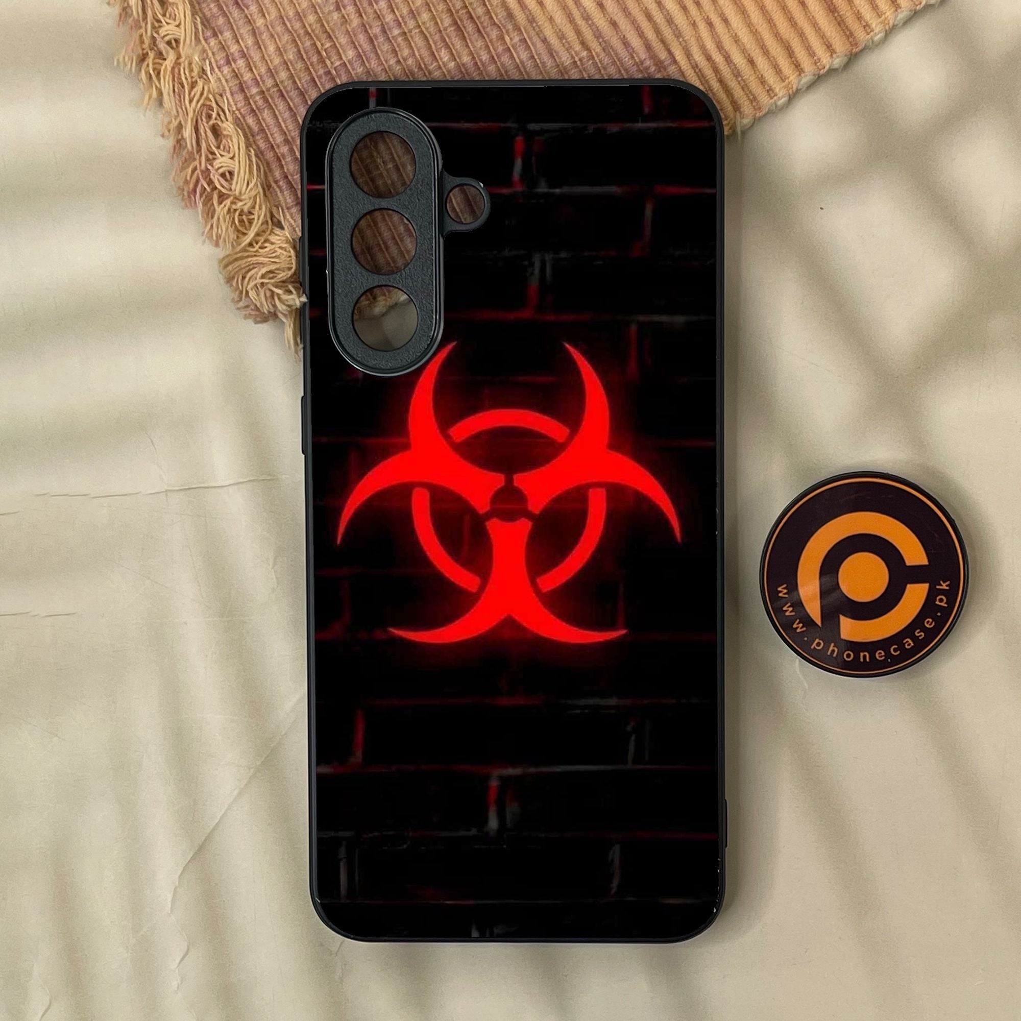 Samsung Galaxy A57 - Biohazard Design 6 - Premium Metal Printed Soft Bumper Shock Proof Case