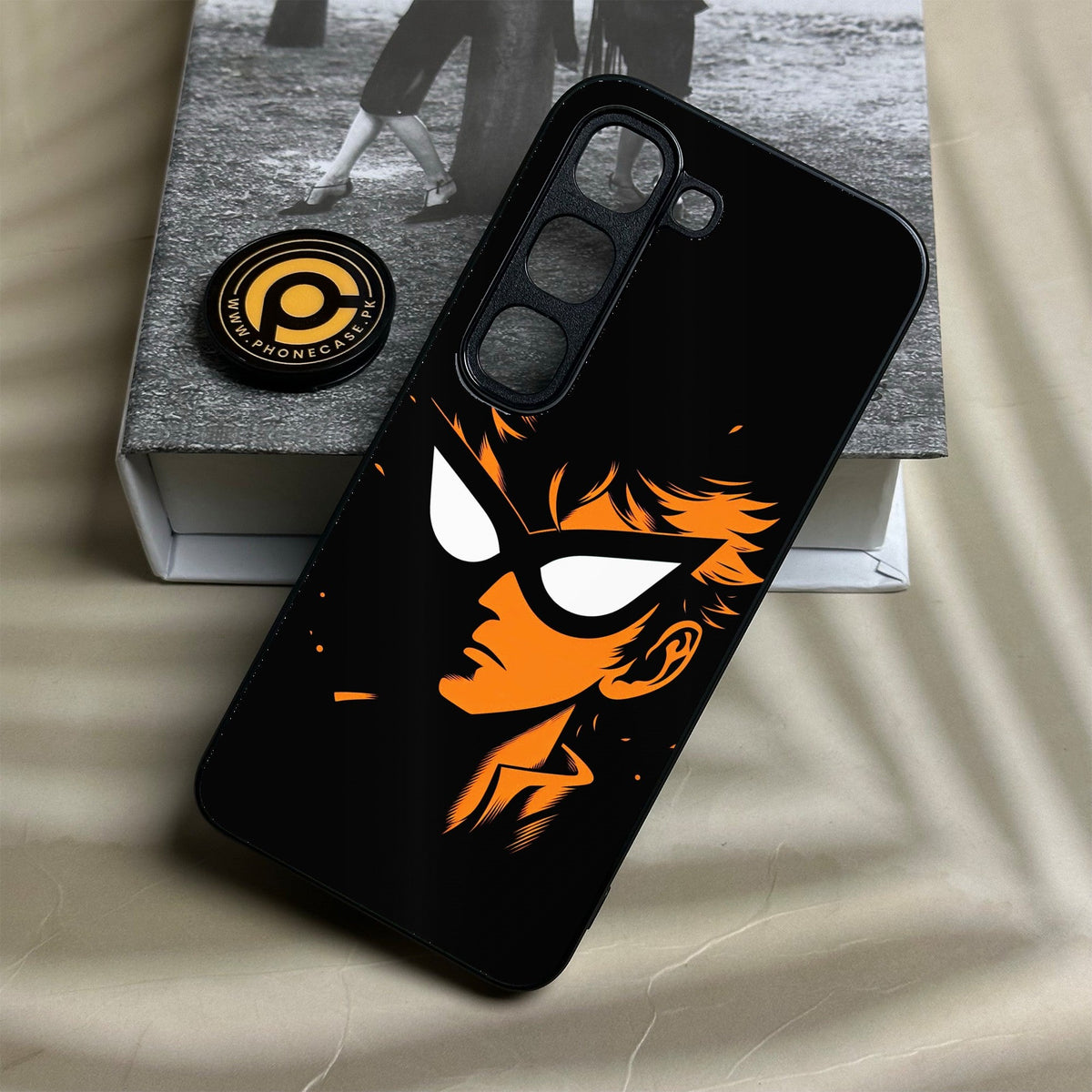Infinix Hot 70 Pro - Minimalistic Design 8 - Premium Metal Printed Soft Bumper Shock Proof Case