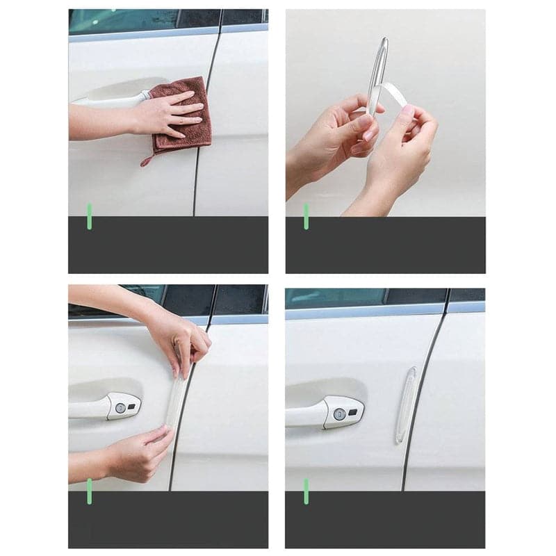 Baseus Airbag Bumper Strip for car door 4 pcs Transparent (CRFZT-A02)