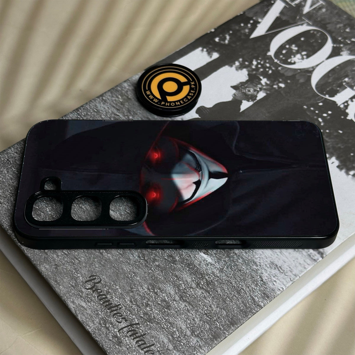 Infinix Hot 70 Pro - Black Art Design 10 - Premium Metal Printed Soft Bumper Shock Proof Case