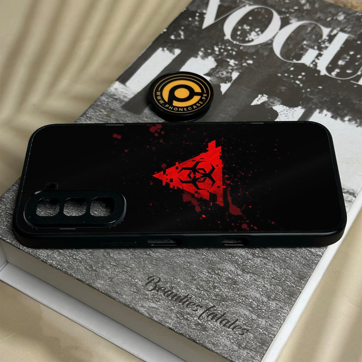 Infinix Hot 70 - Biohazard Design 4 - Premium Metal Printed Soft Bumper Shock Proof Case