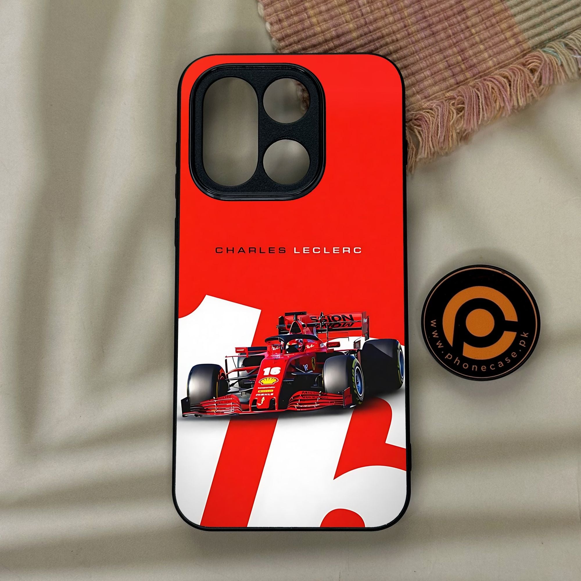 OnePlus 15 - Formula 1 Design 10 - Premium Metal Printed Soft Bumper Shock Proof Case