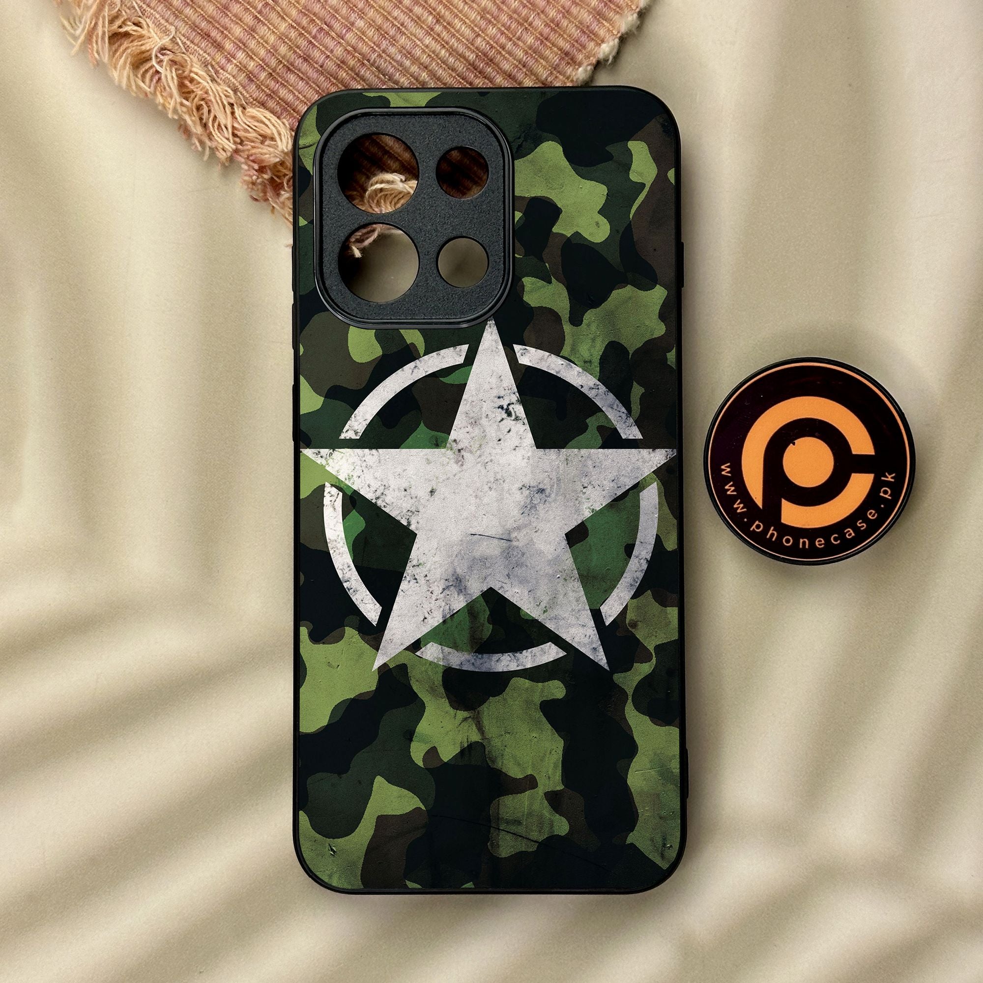 OnePlus 13s - Ndcom - Premium Metal Printed Soft Bumper Shock Proof Case