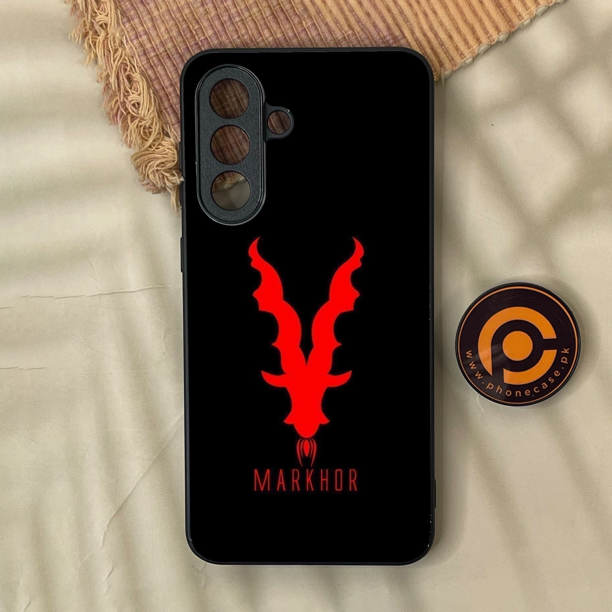 Samsung Galaxy A37 - Markhor Design 10 - Premium Metal Printed Soft Bumper Shock Proof Case