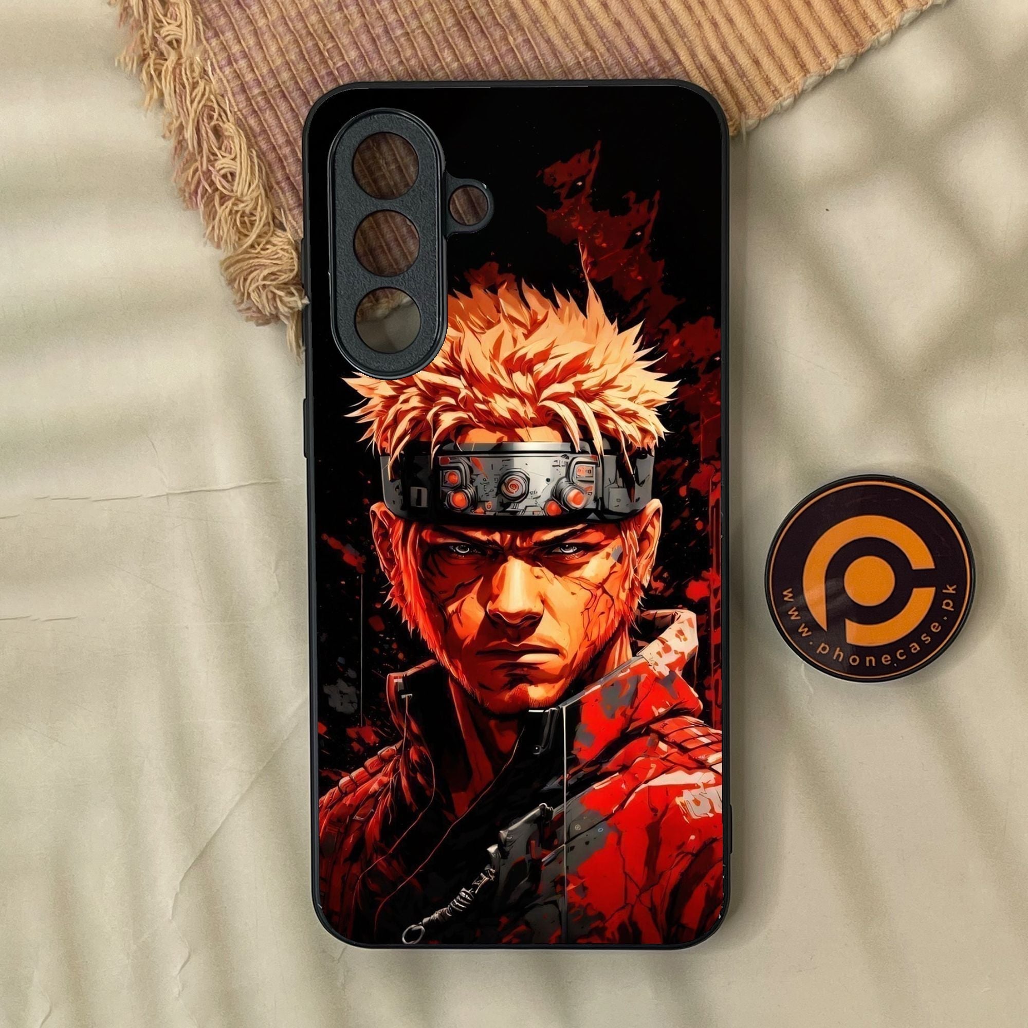 Samsung Galaxy A37 - Anime 2.0 Design 5 - Premium Metal Printed Soft Bumper Shock Proof Case