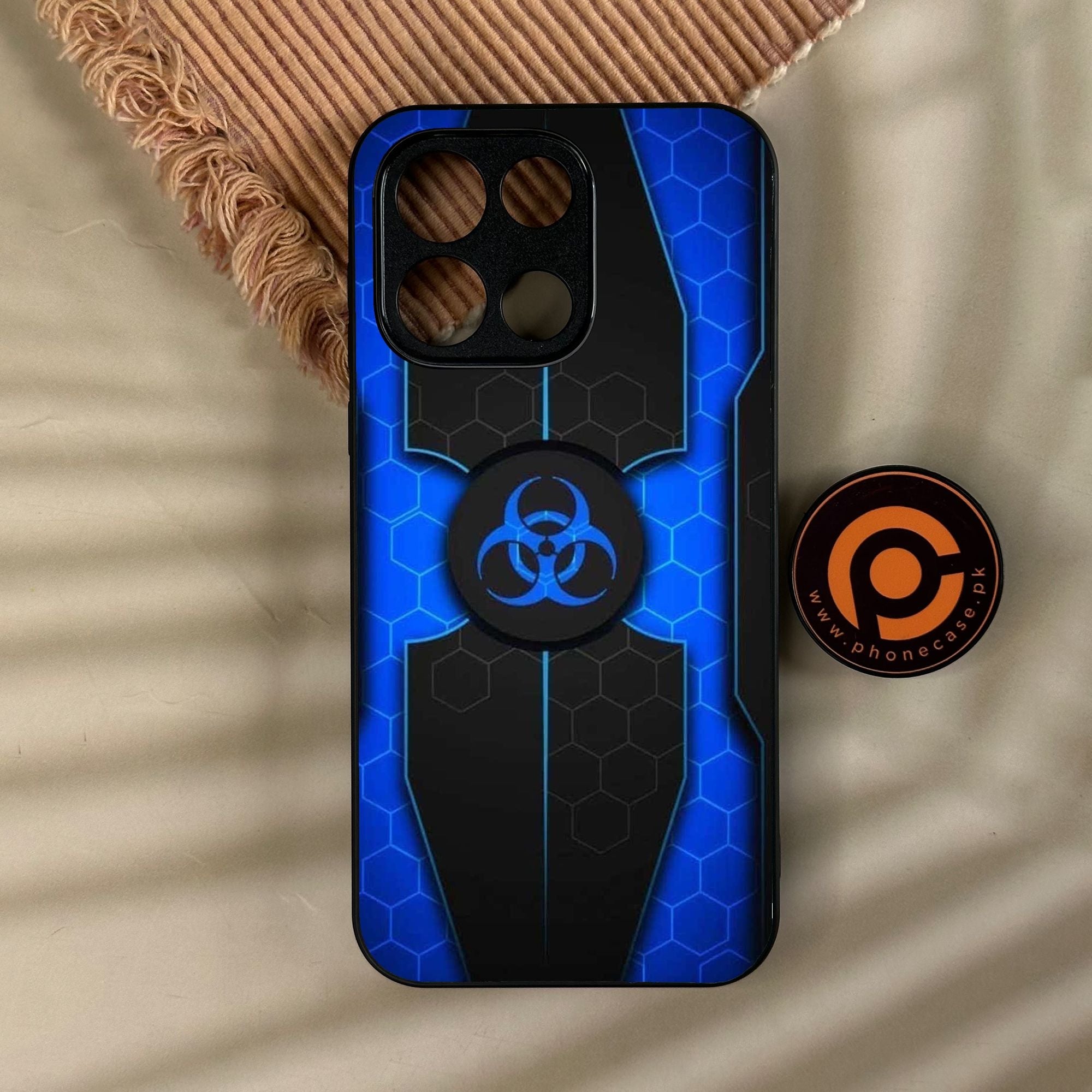 OnePlus Turbo 6 - Biohazard Design 1 - Premium Metal Printed Soft Bumper Shock Proof Case