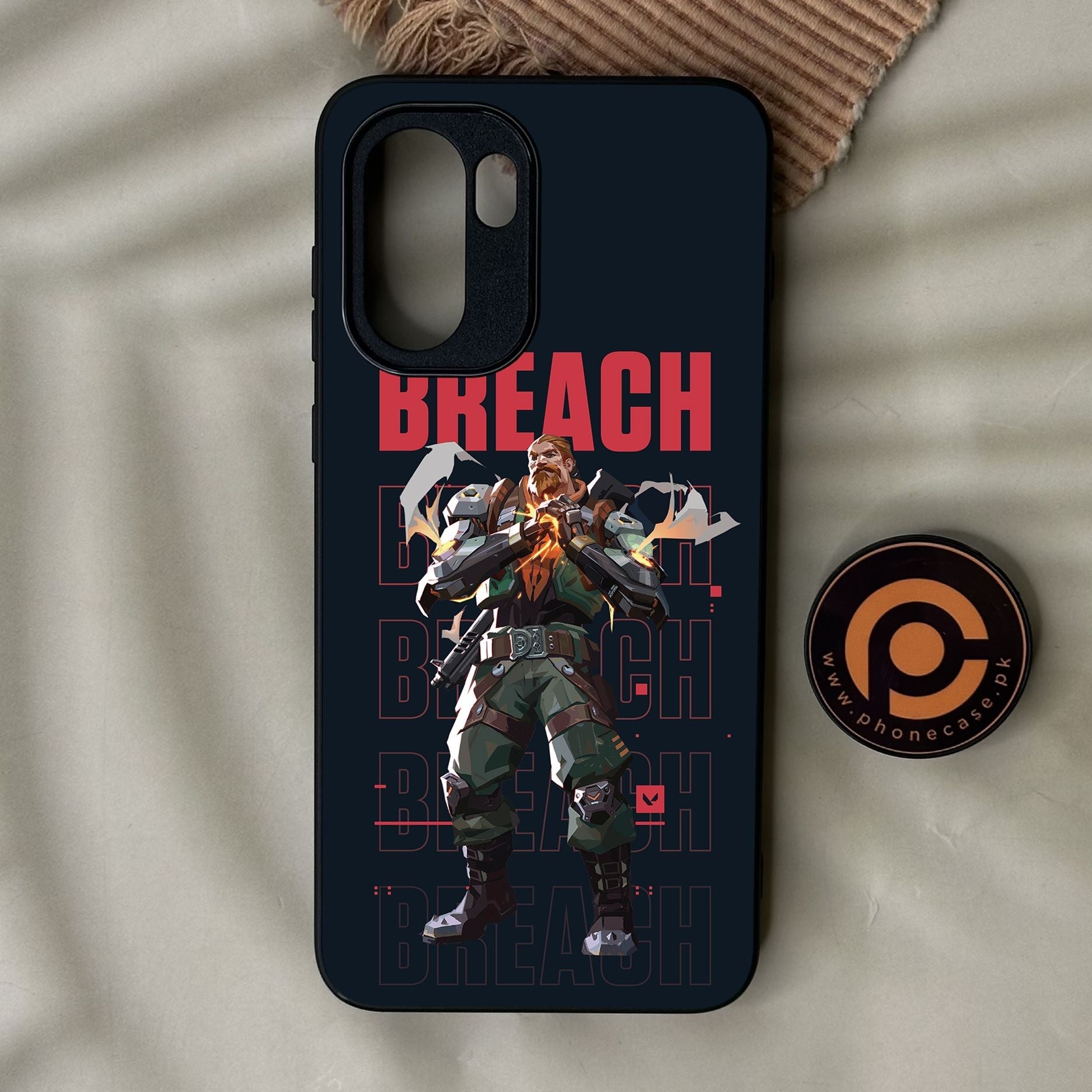 OnePlus 15R - Battle-Ready Design 6 - Premium Metal Printed Soft Bumper Shock Proof Case