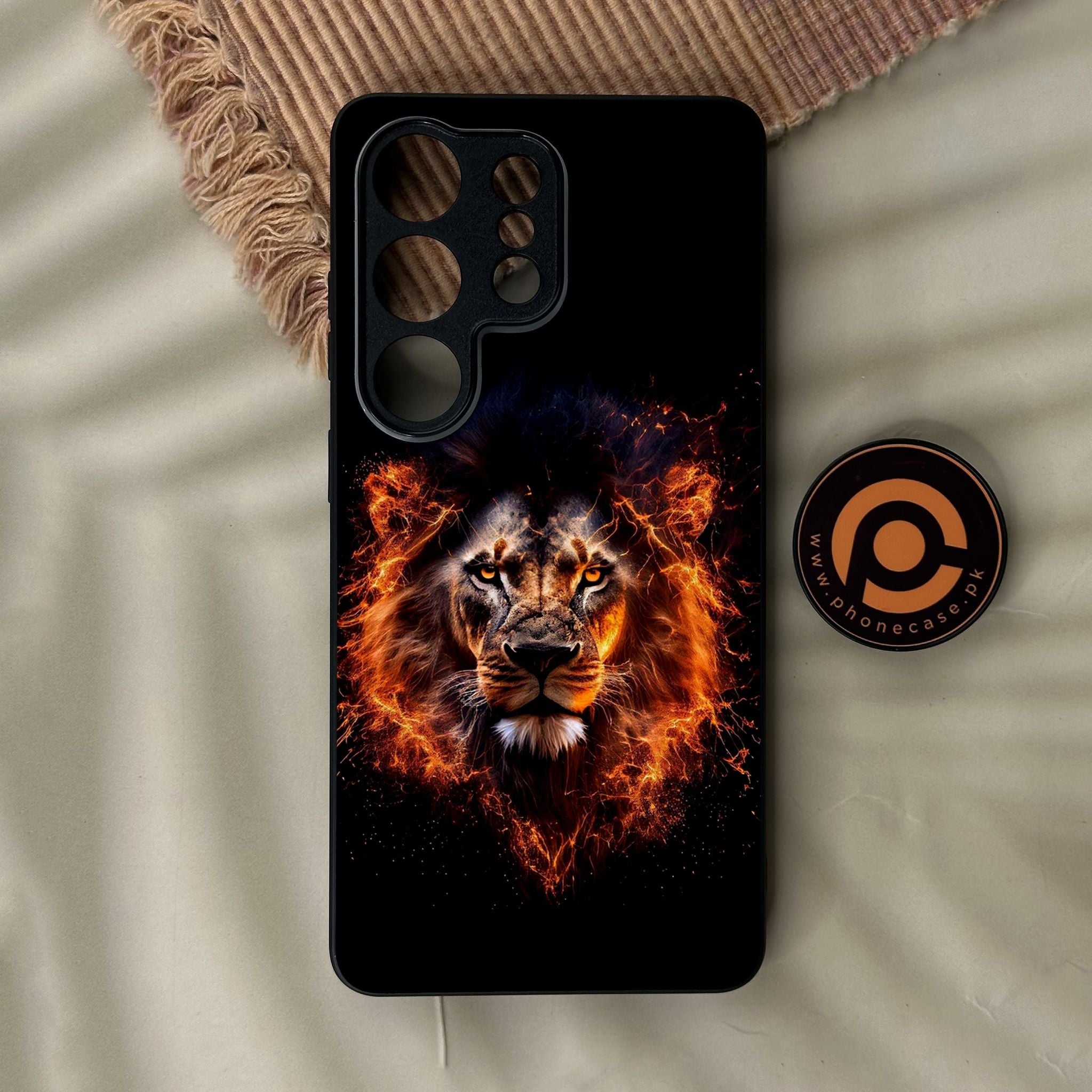 Galaxy S26 Ultra - Tiger 2.0 Design 7 - Premium Metal Printed Soft Bumper Shock Proof Case