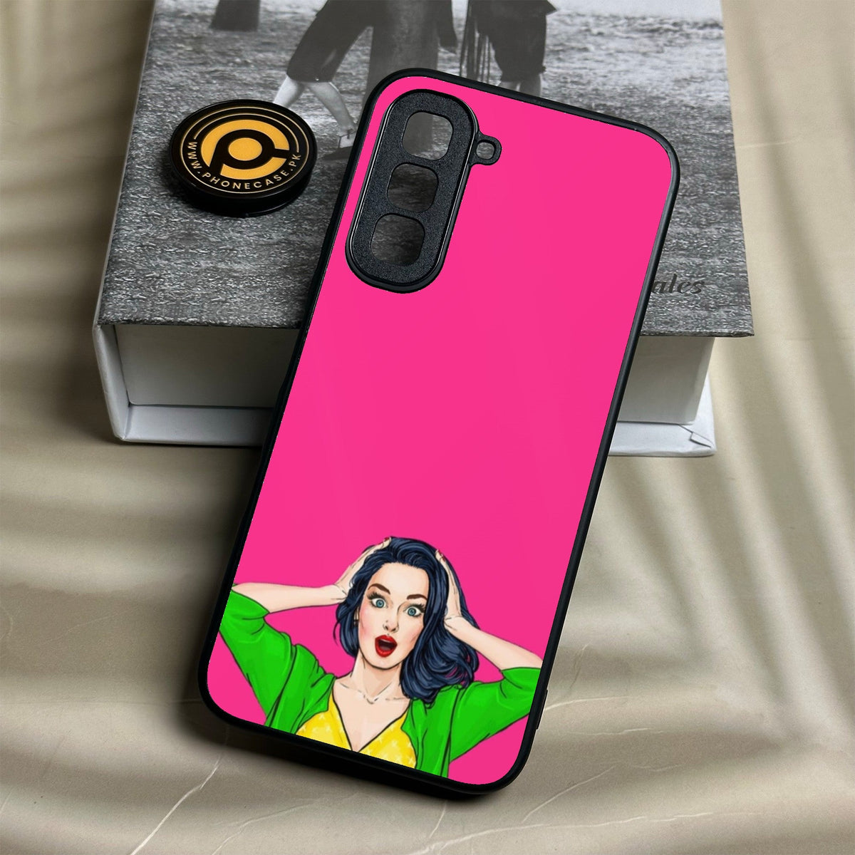 Infinix Hot 70 - Anime Girls Design 10 - Premium Metal Printed Soft Bumper Shock Proof Case