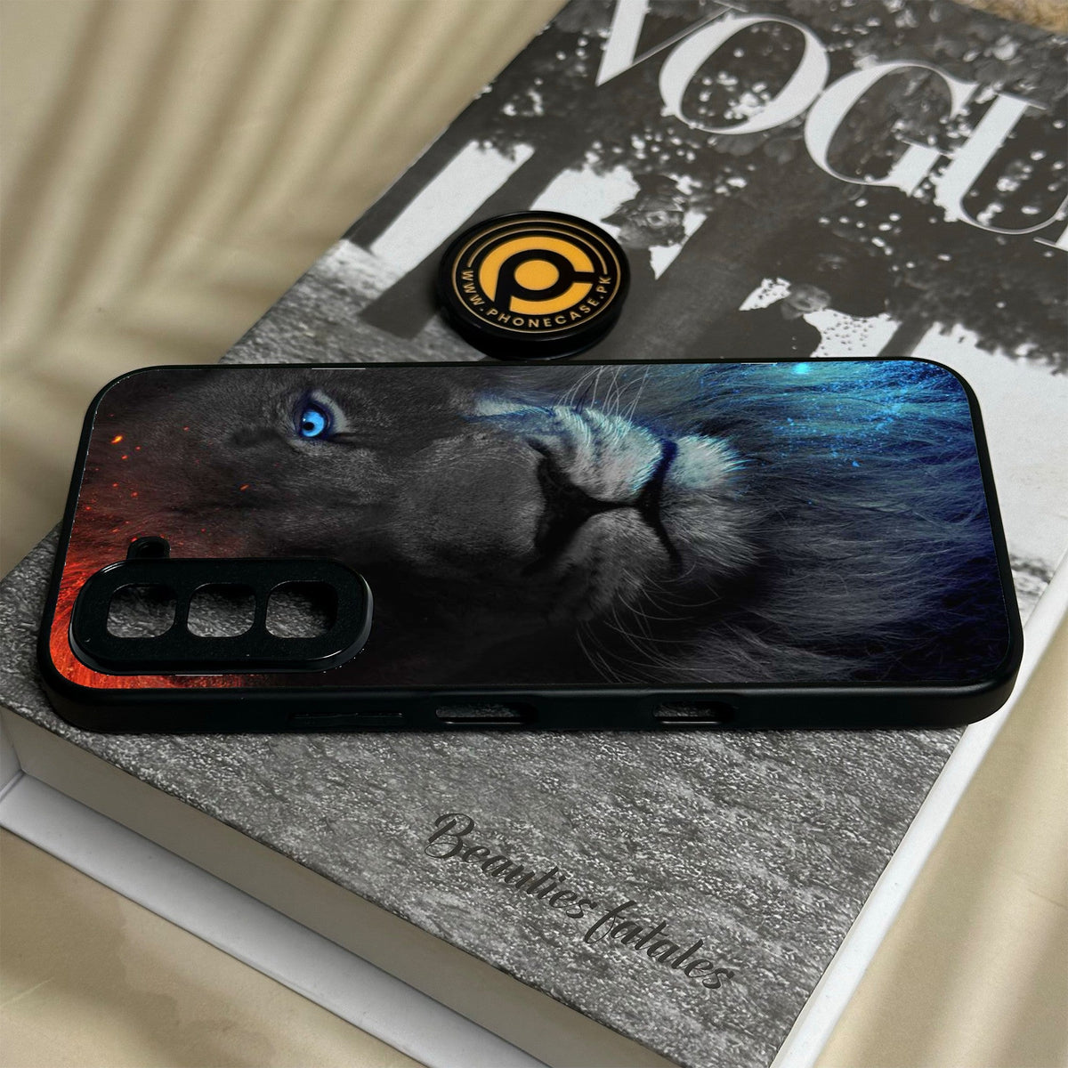Infinix Hot 70 - Tiger Design 4 - Premium Metal Printed Soft Bumper Shock Proof Case