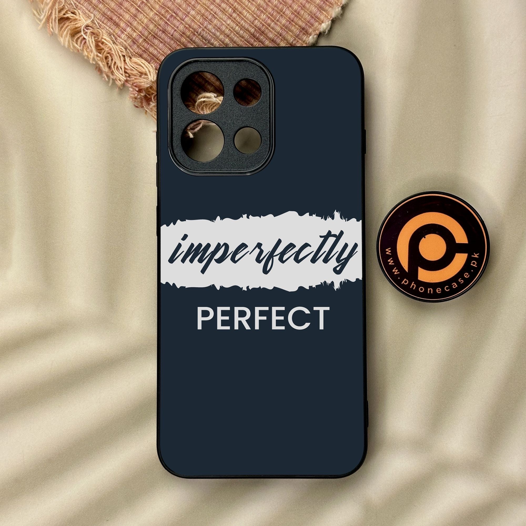 OnePlus 13T - Imperfectly - Premium Metal Printed Soft Bumper Shock Proof Case
