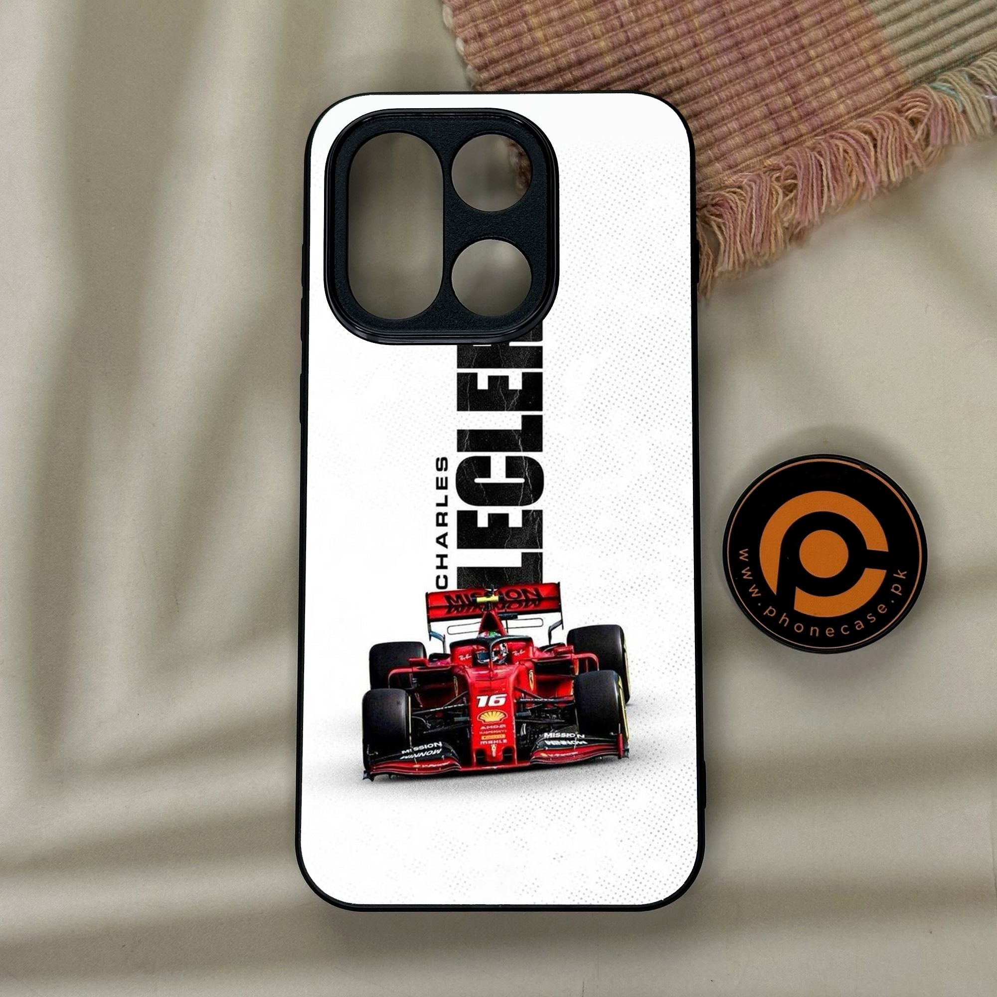 OnePlus 15 - Formula 1 Design 9 - Premium Metal Printed Soft Bumper Shock Proof Case