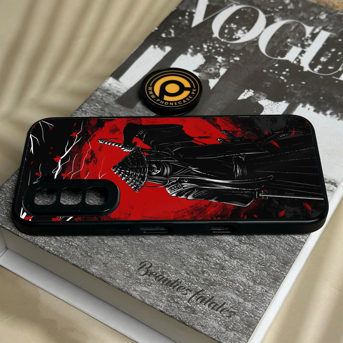 Infinix Hot 70 - Ninja Design 6 - Premium Metal Printed Soft Bumper Shock Proof Case