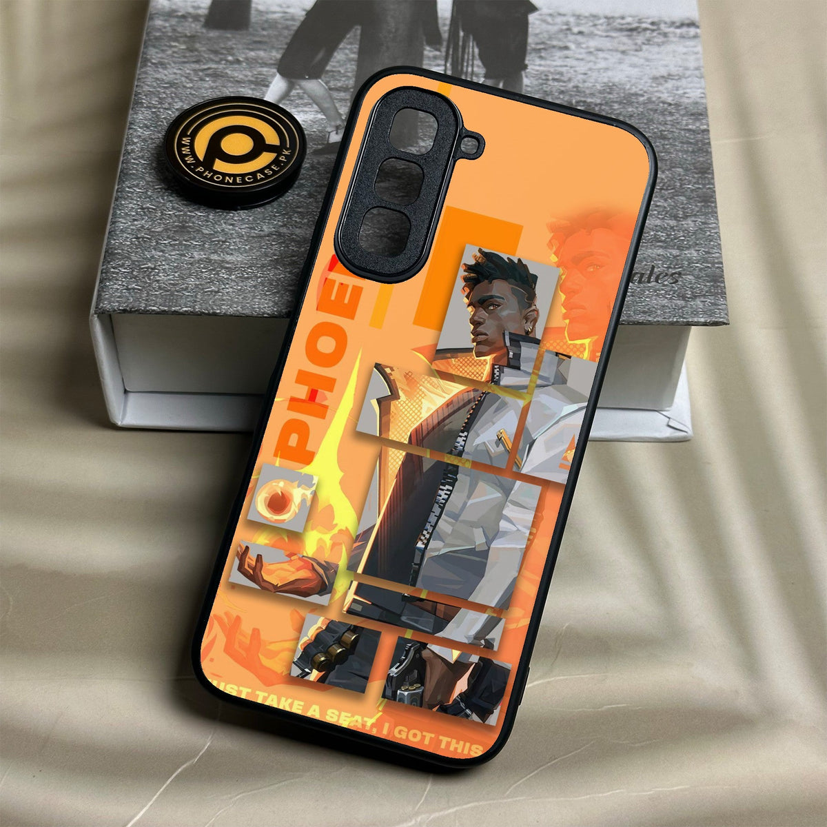 Infinix Hot 70 - Battle-ready Design 9 - Premium Metal Printed Soft Bumper Shock Proof Case