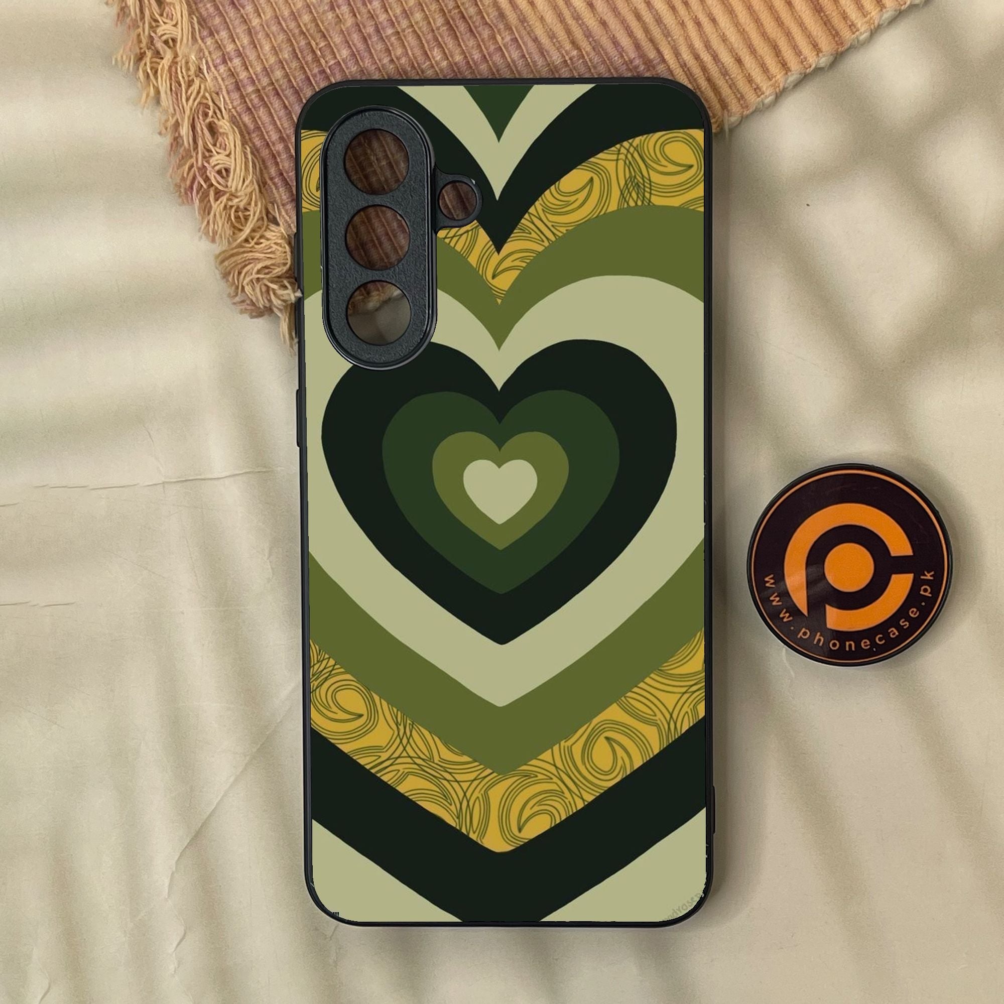 Samsung Galaxy A37 - Heart 2.0 Design 1 - Premium Metal Printed Soft Bumper Shock Proof Case