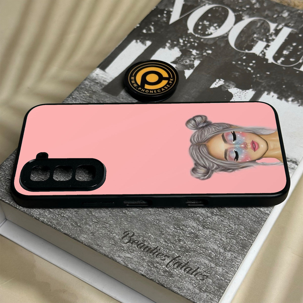 Infinix Hot 70 - Anime Girls Design 4 - Premium Metal Printed Soft Bumper Shock Proof Case