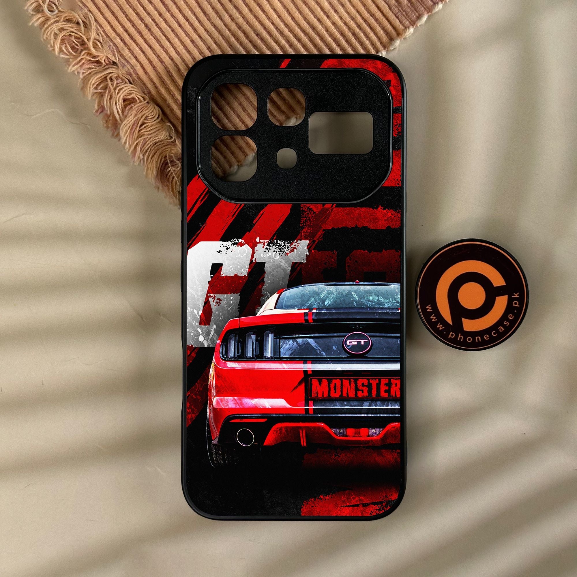 Infinix Note 60 - Speed Shift Racing Car - Premium Metal Printed Soft Bumper Shock Proof Case