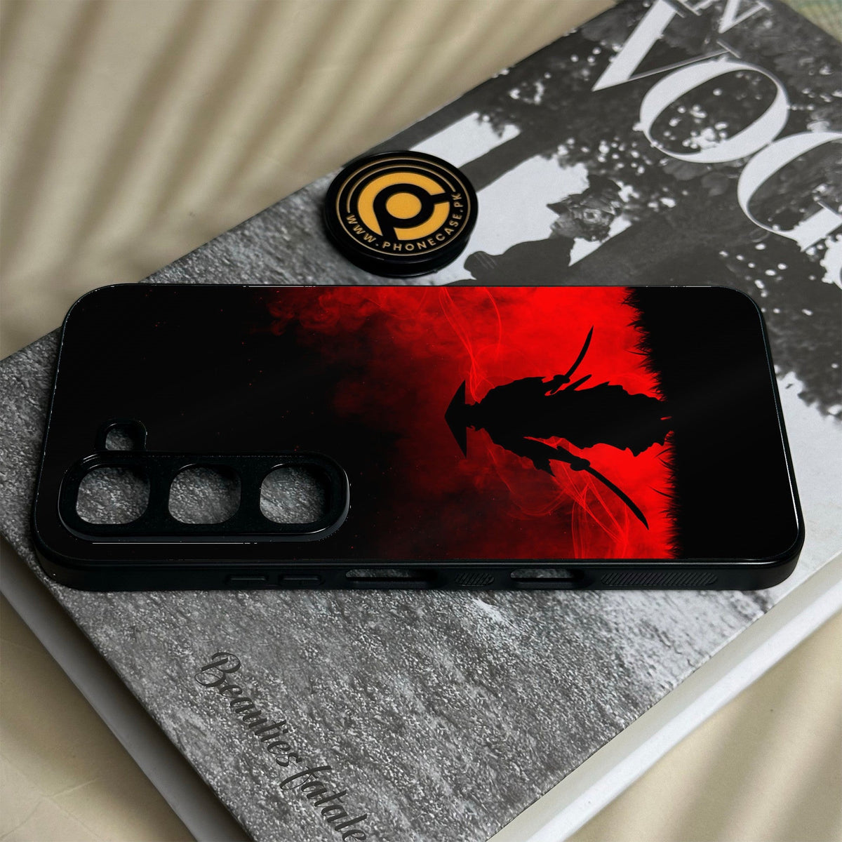 Infinix Hot 70 Pro - Ninja Design 1 - Premium Metal Printed Soft Bumper Shock Proof Case