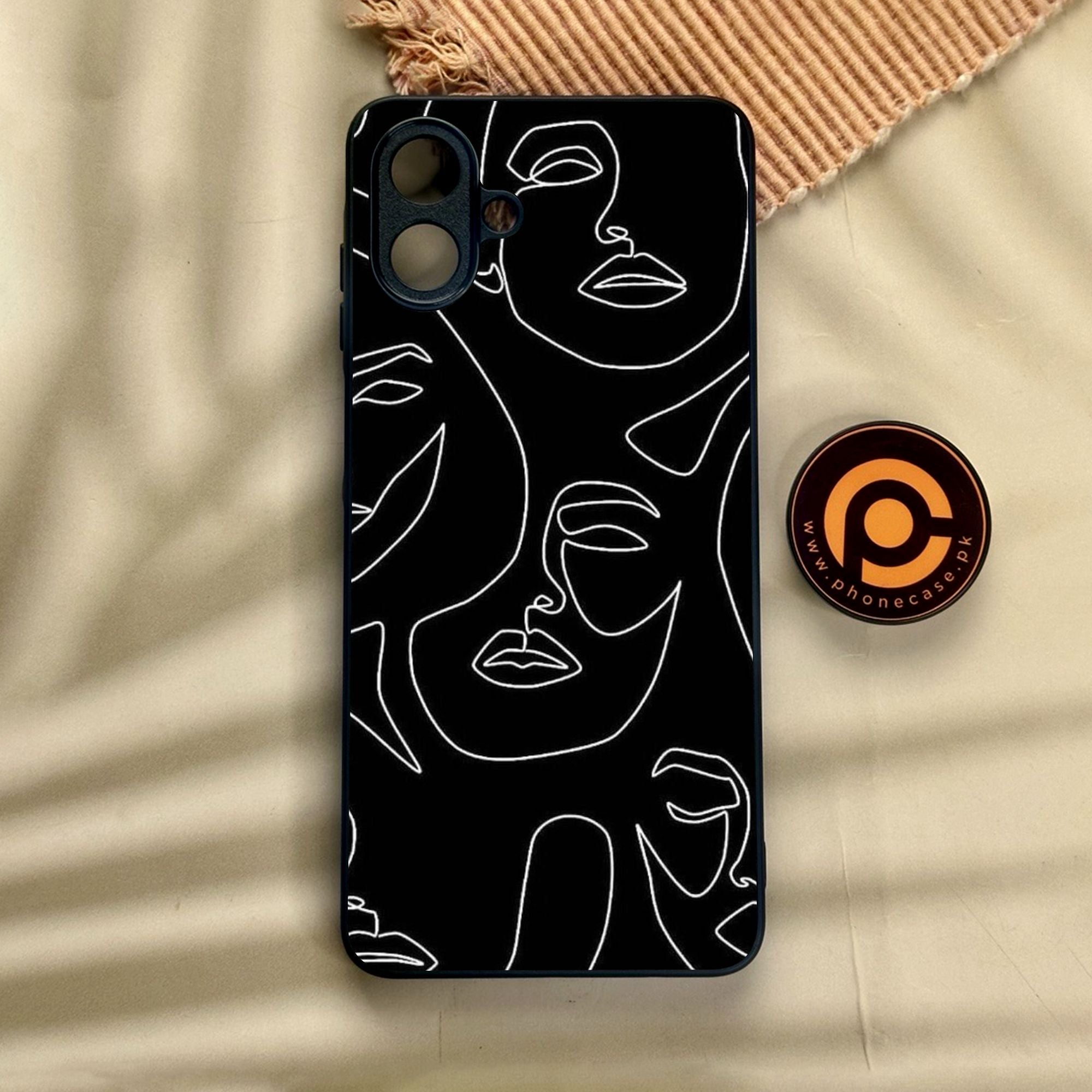 Samsung Galaxy A07 - Girls Design 2 - Premium Metal Printed Soft Bumper Shock Proof Case