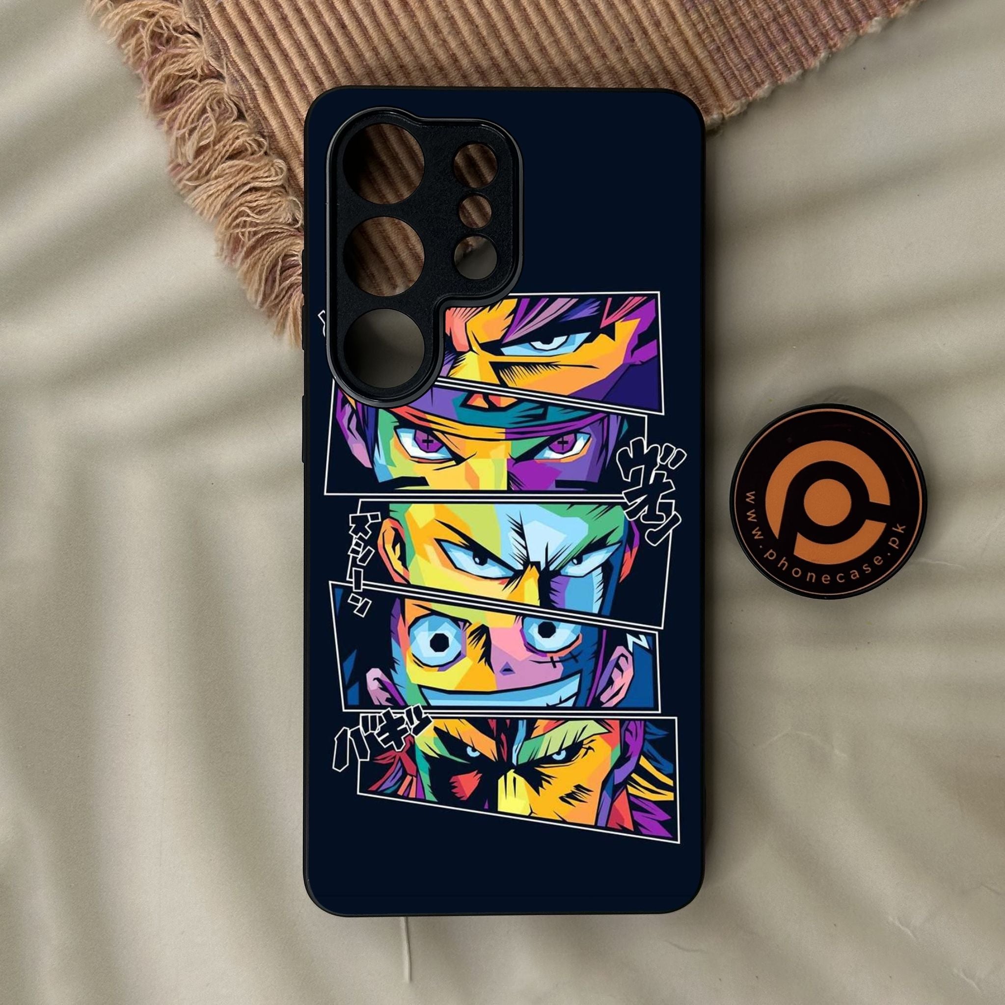 Galaxy S26 Ultra - Anime 2.0 Design 8 - Premium Metal Printed Soft Bumper Shock Proof Case