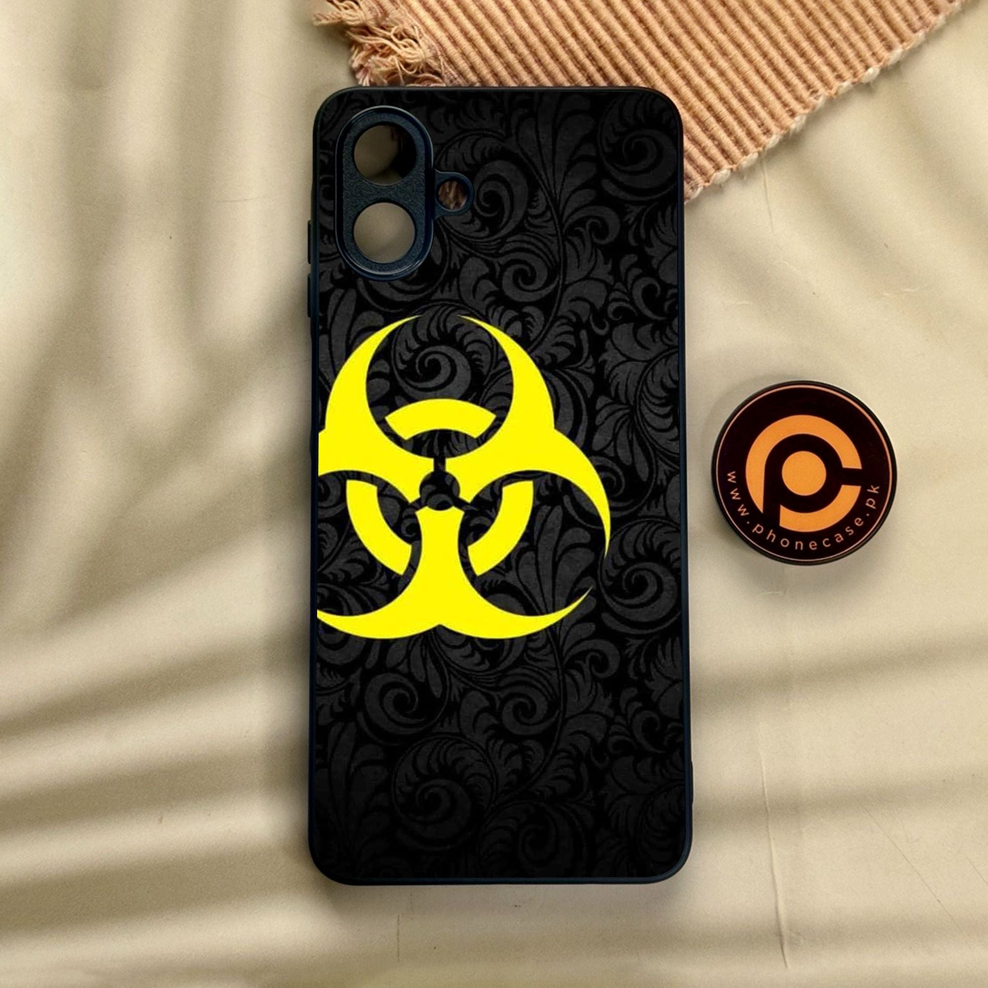 Samsung Galaxy A07 - Biohazard Design 10 - Premium Metal Printed Soft Bumper Shock Proof Case