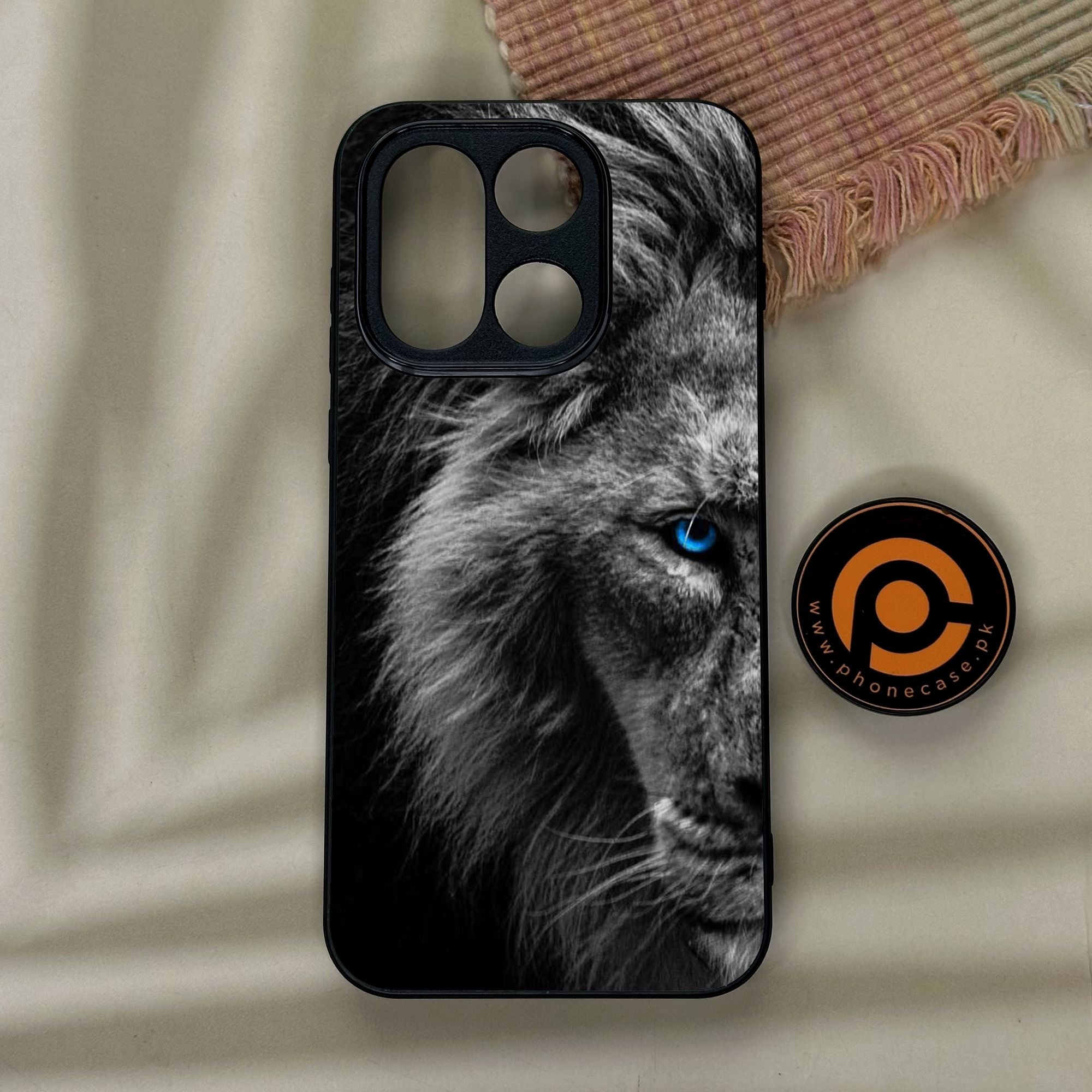 OnePlus 15 - Tiger Design 8 - Premium Metal Printed Soft Bumper Shock Proof Case